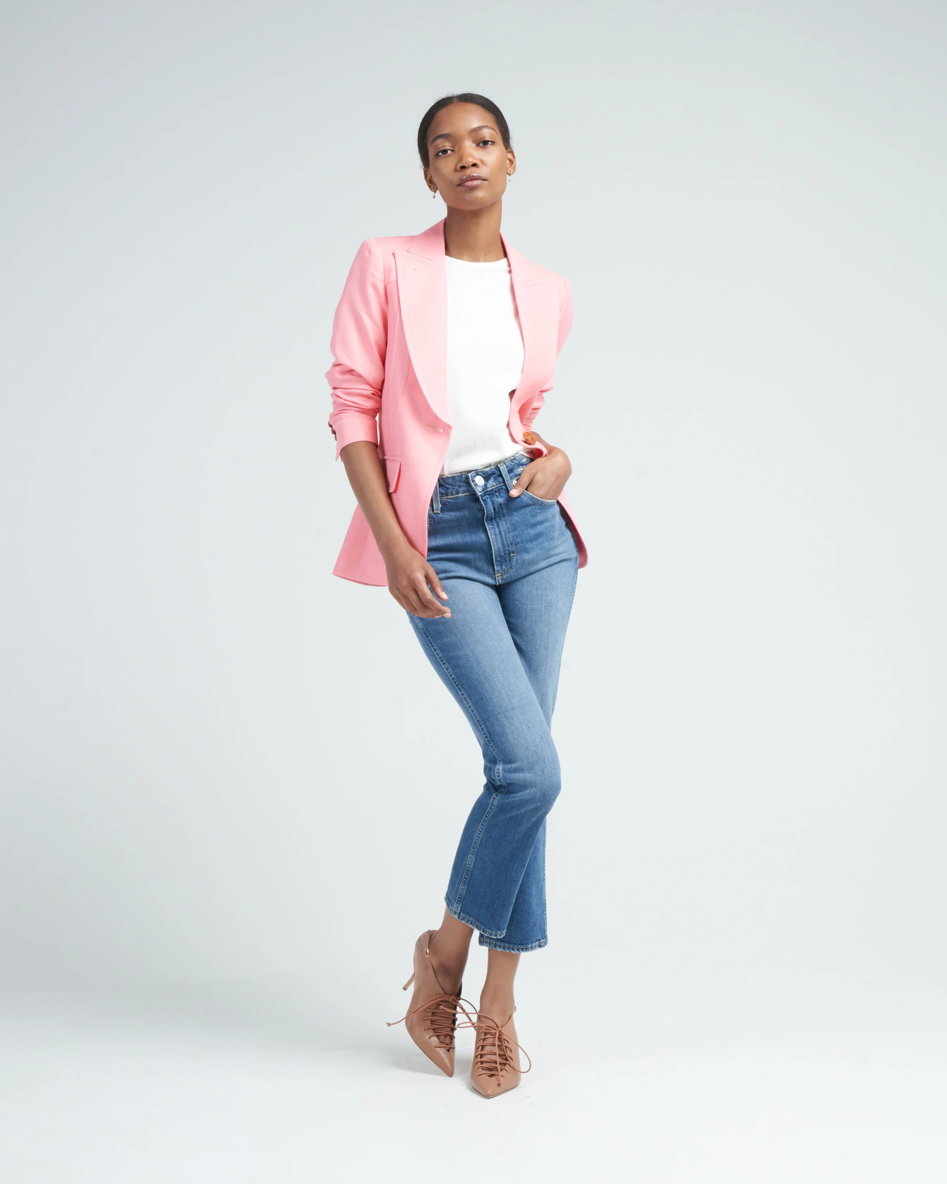 pintuck blazer - Image 2