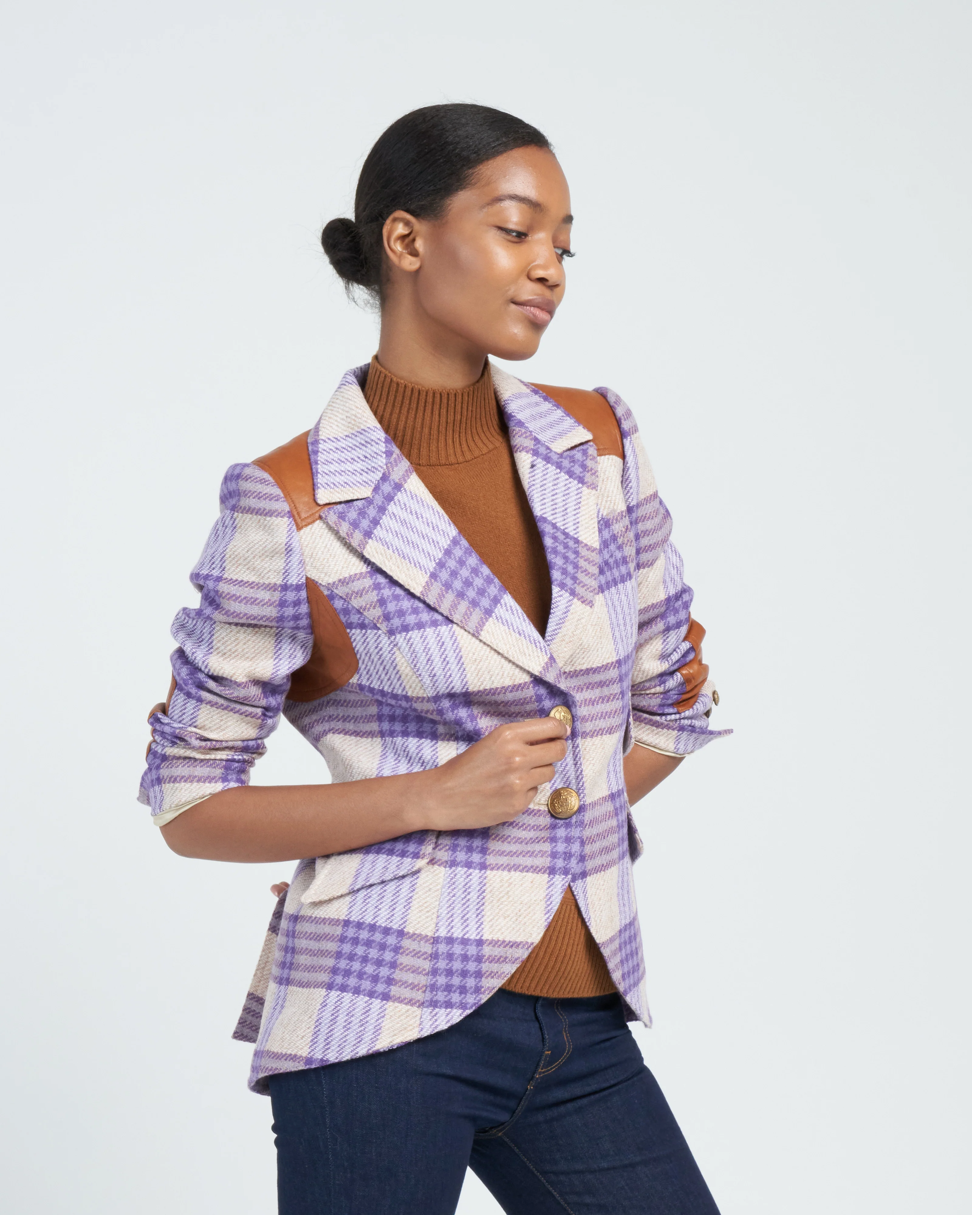 rifle-patch equestrian blazer - Image 3