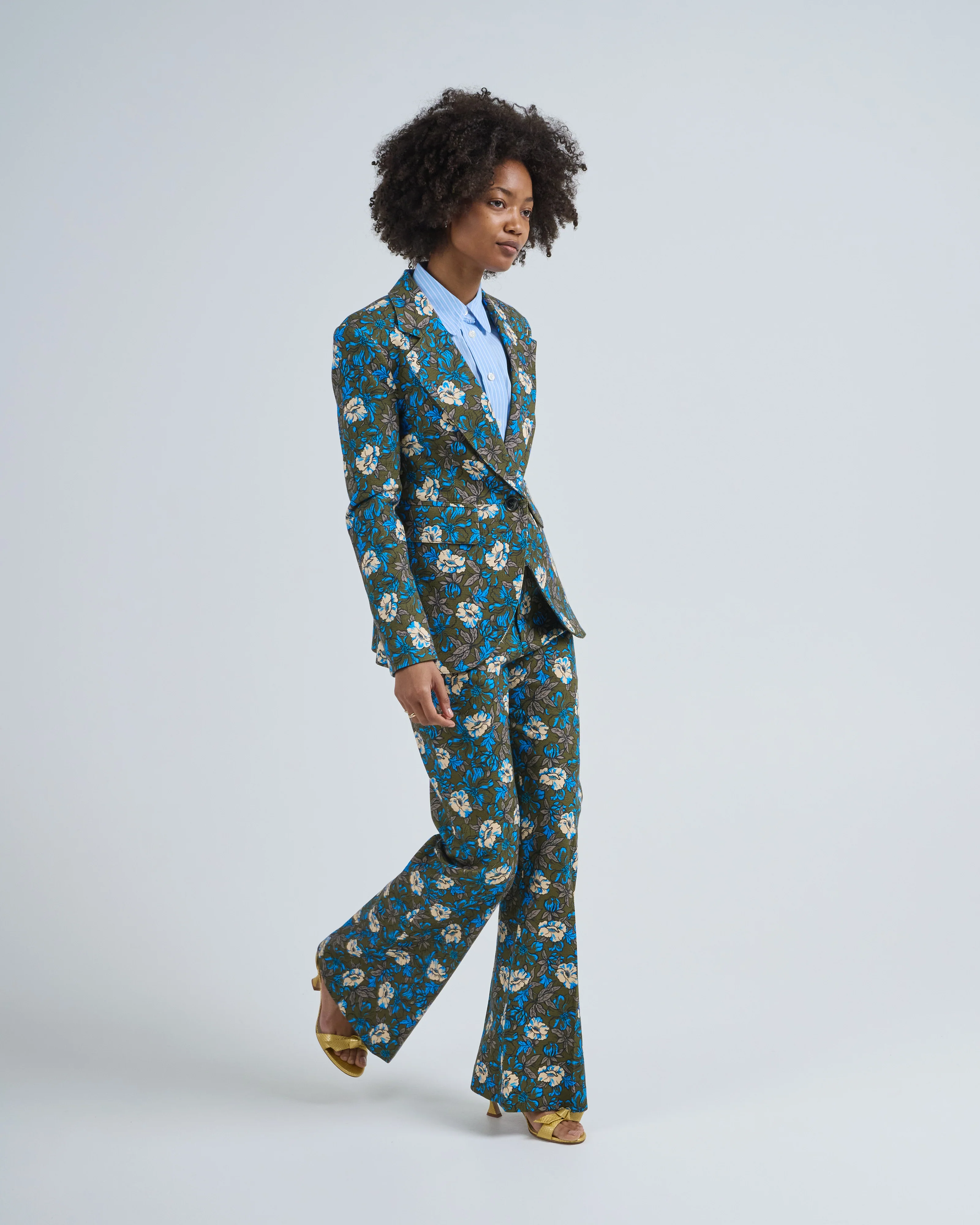 seamed blazer