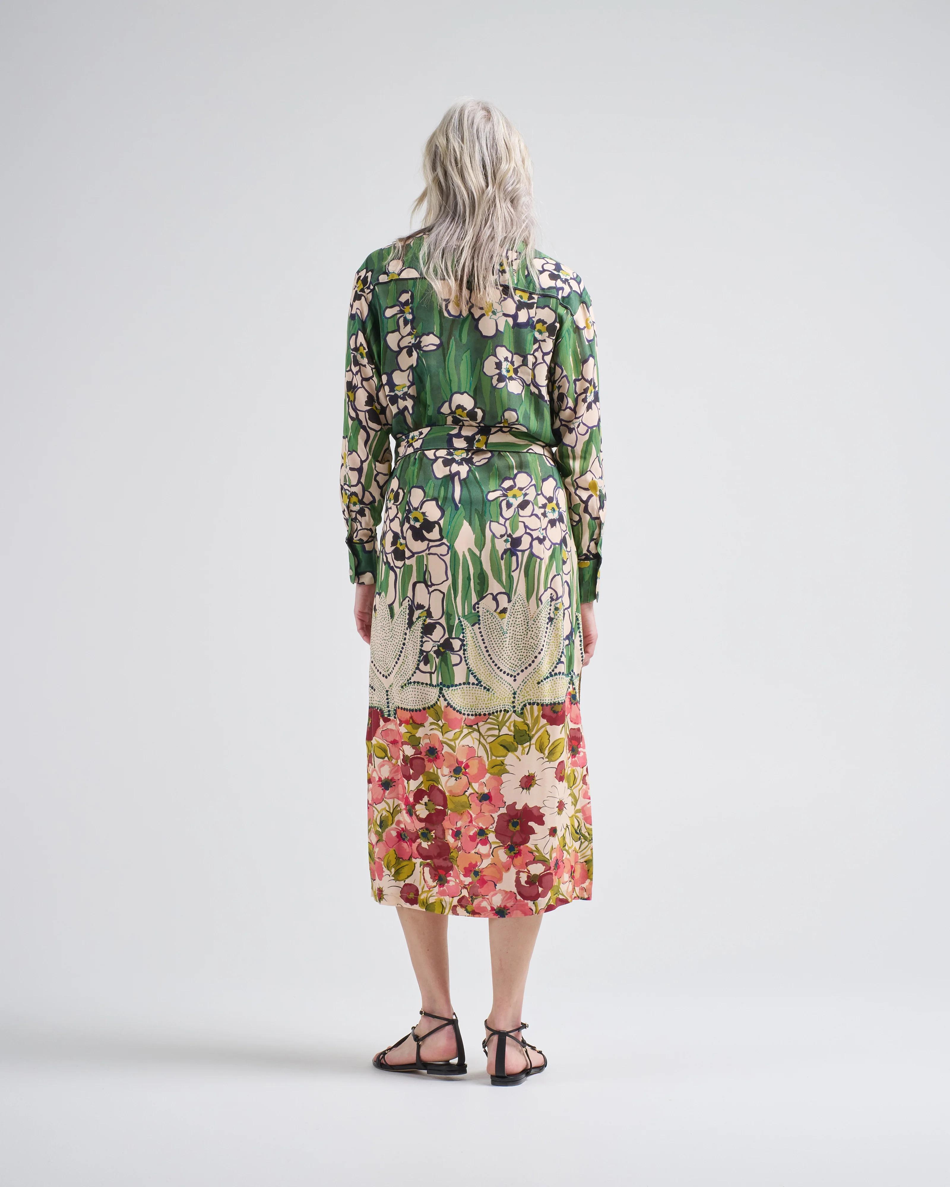 tailored shirt dress - Image 4