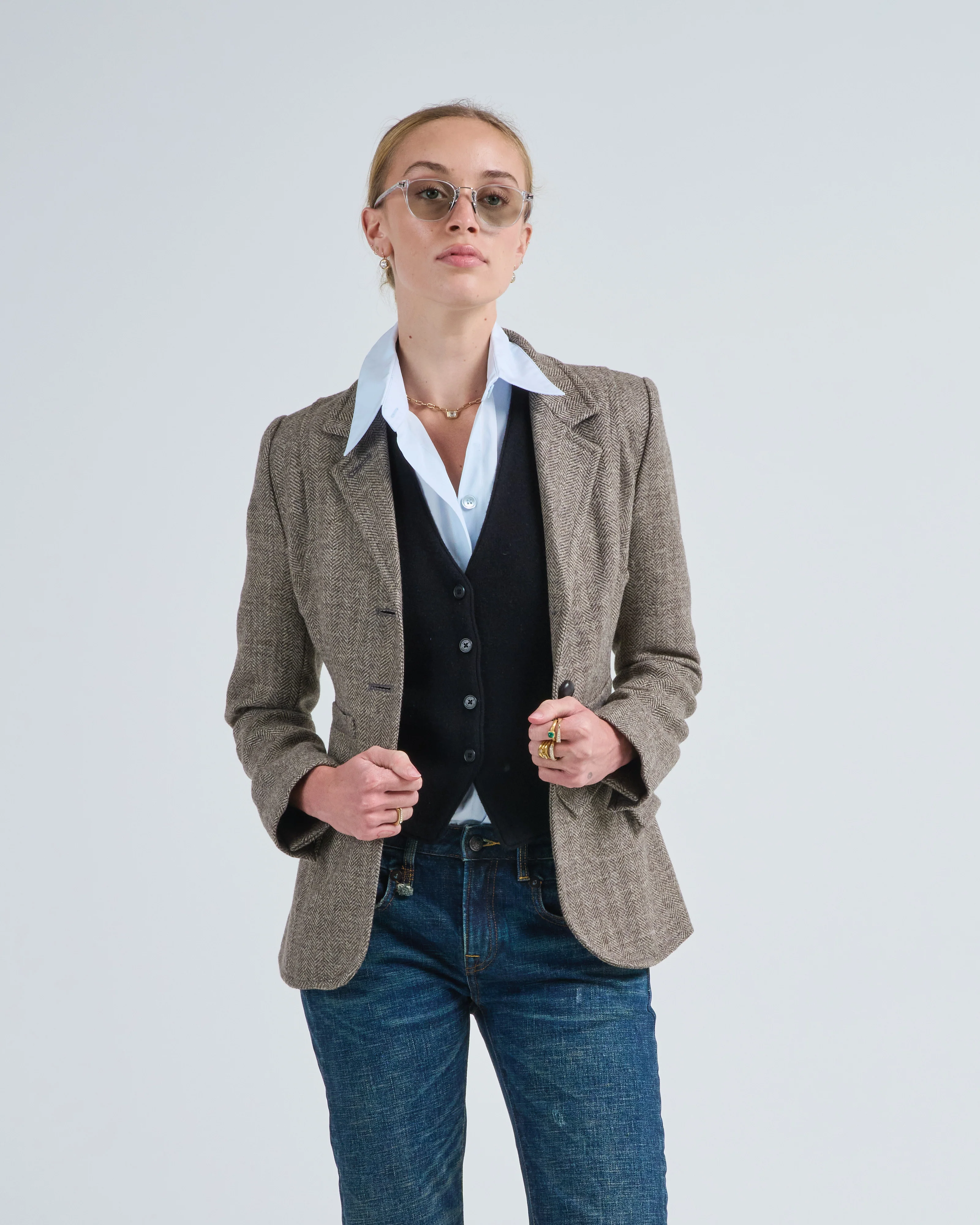 three button blazer - Image 3