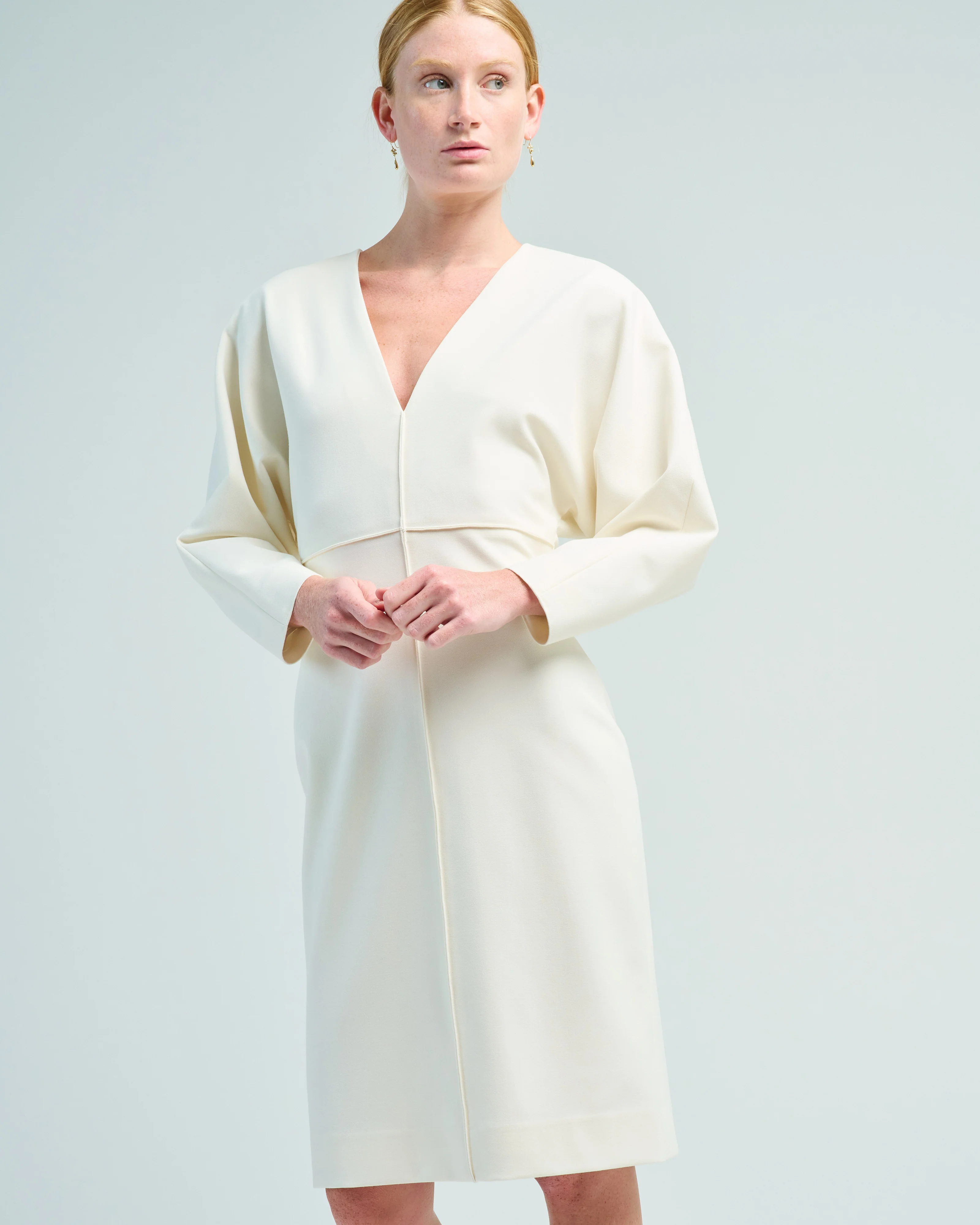v neck dolman dress - Image 5