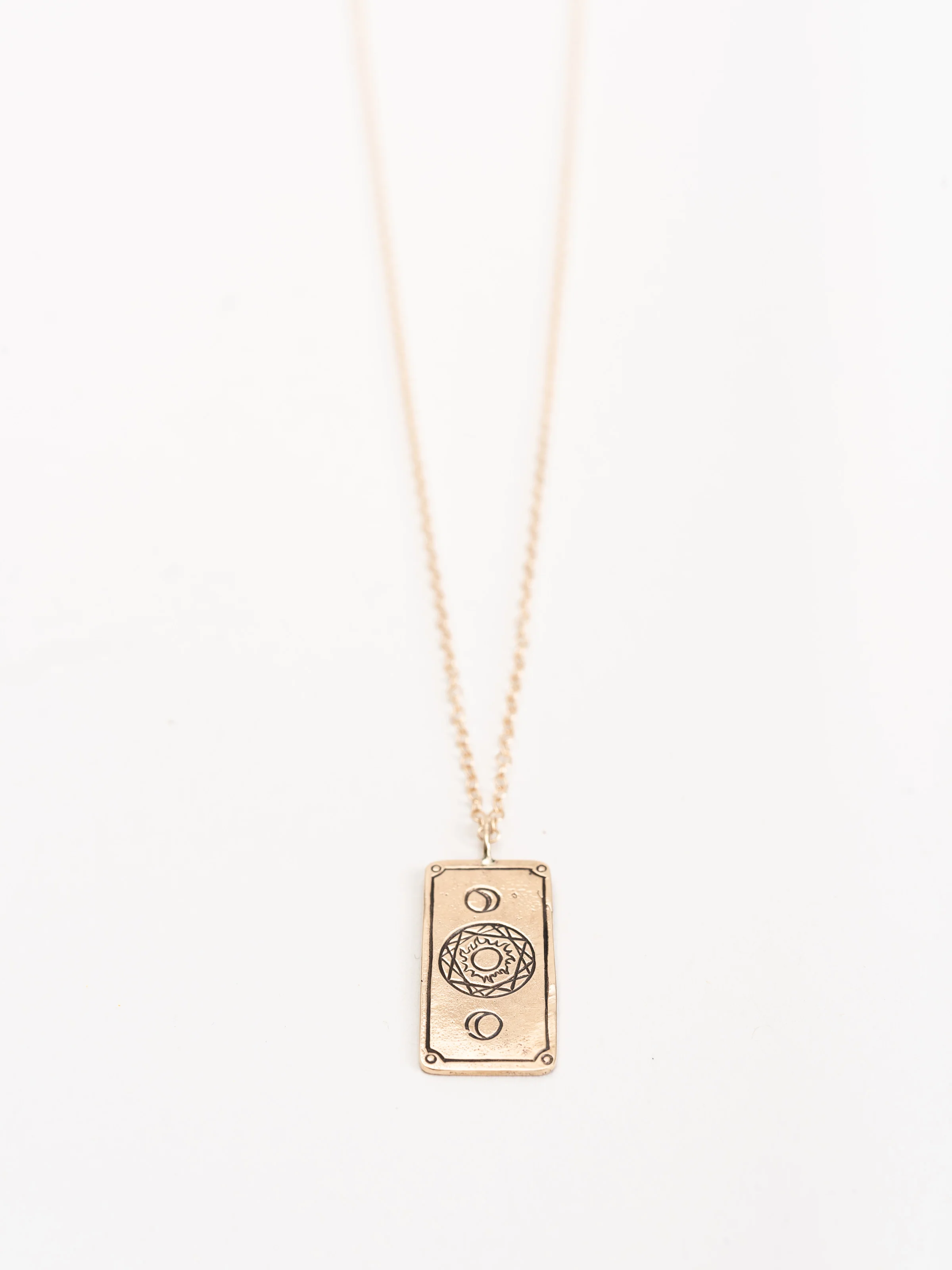 tarot card pendant - the moon - Image 2