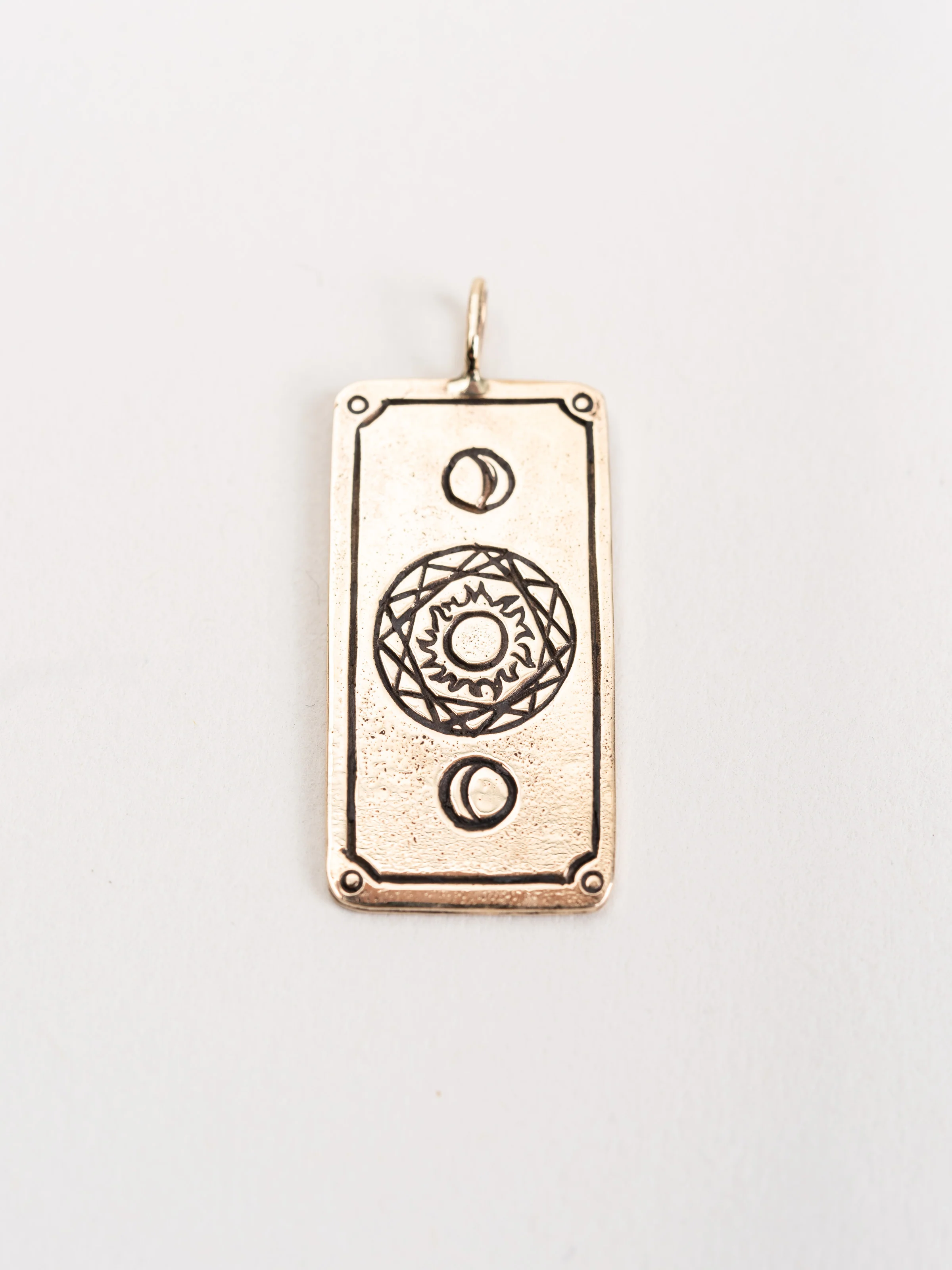 tarot card world pendant - Image 2