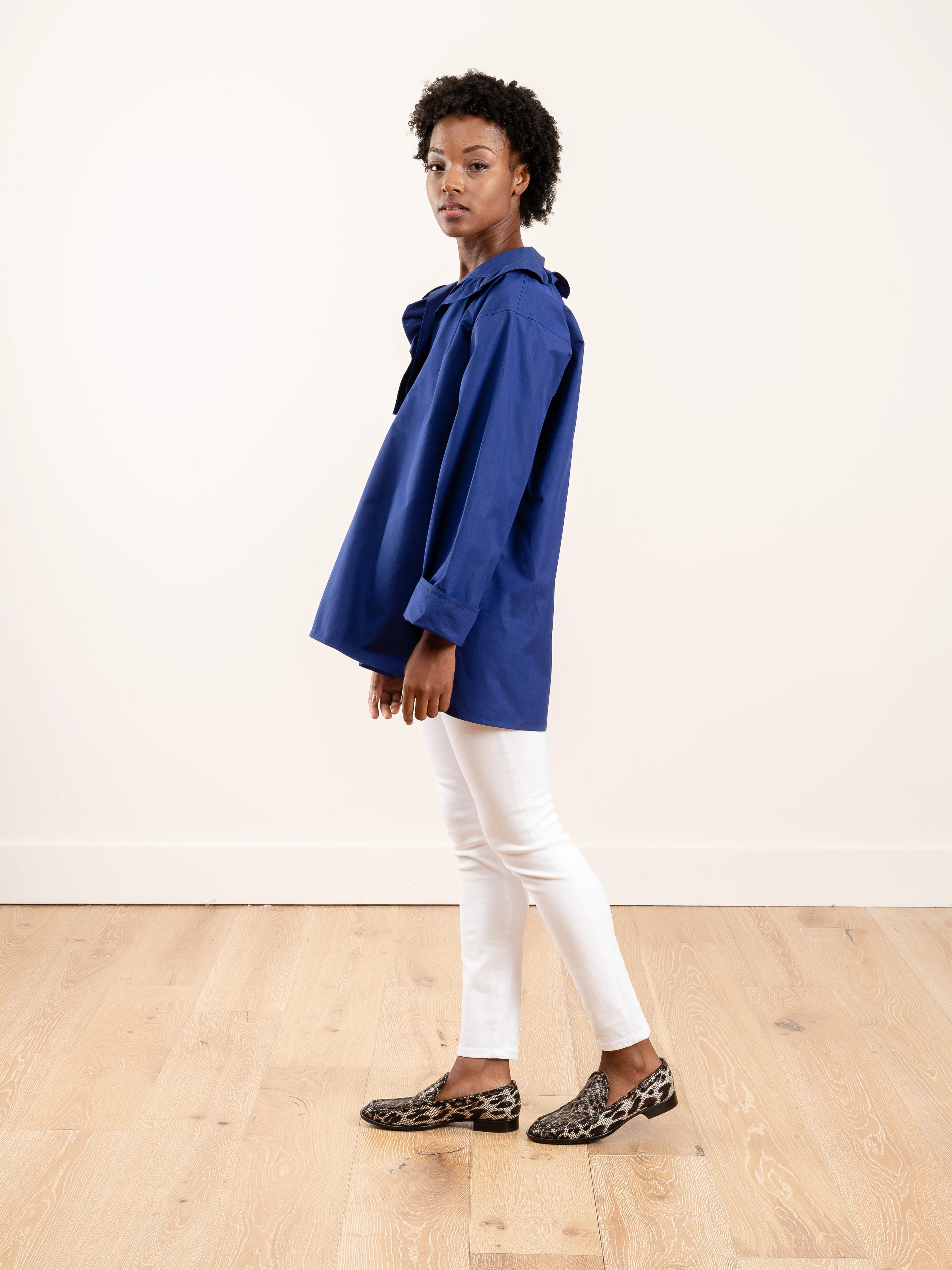 balmoral top - cobalt - Image 2