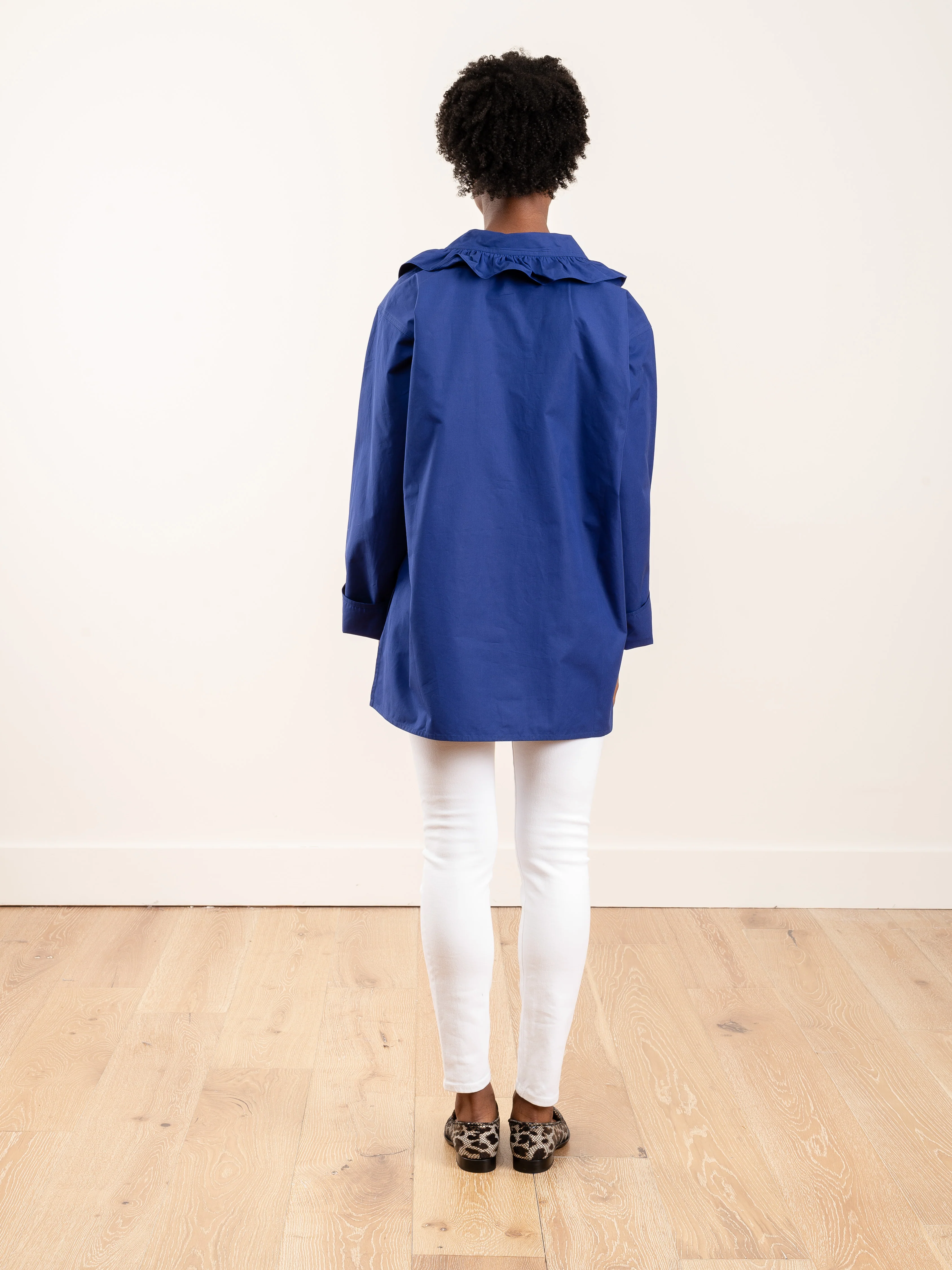 balmoral top - cobalt - Image 3