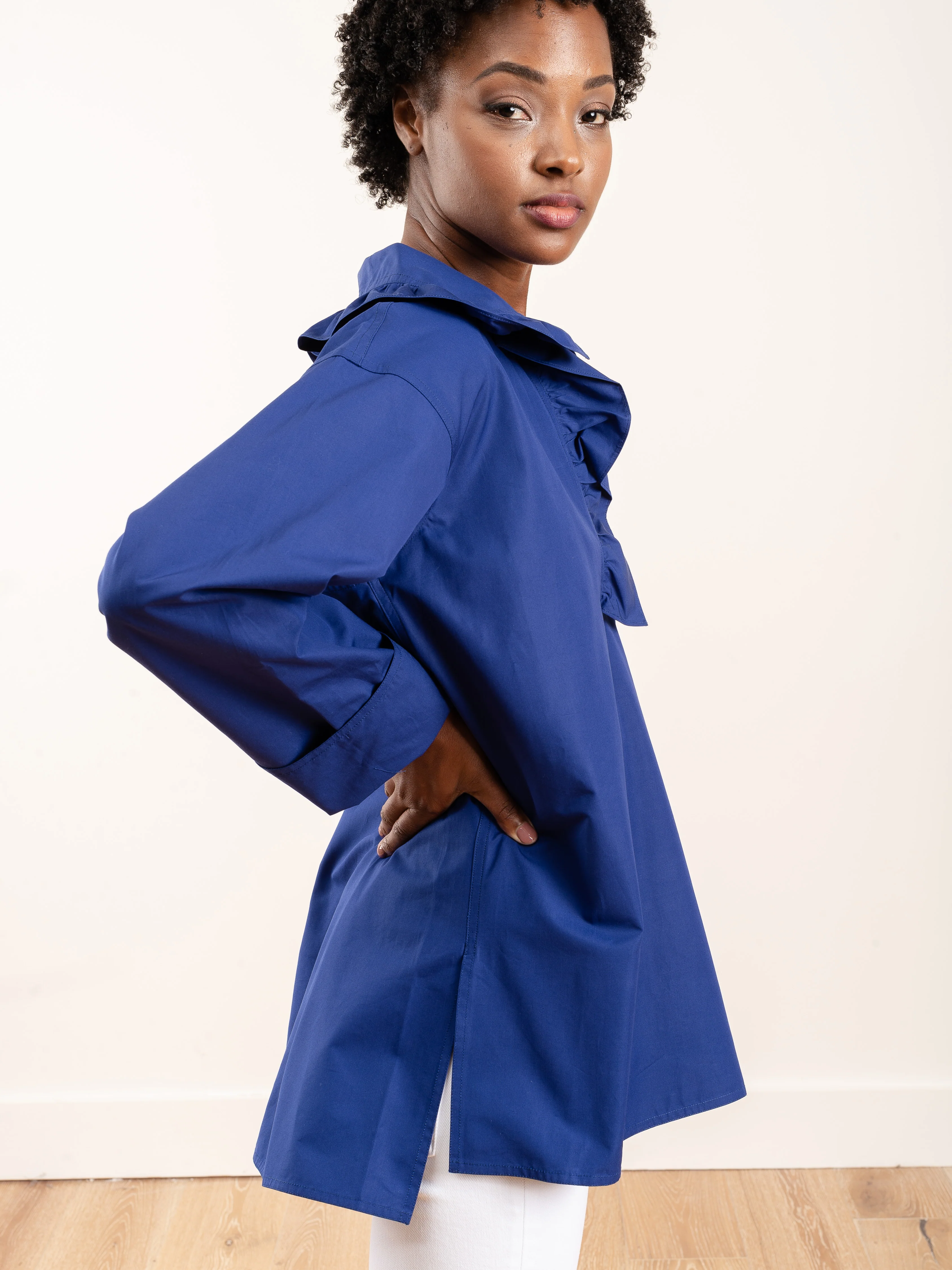 balmoral top - cobalt - Image 5