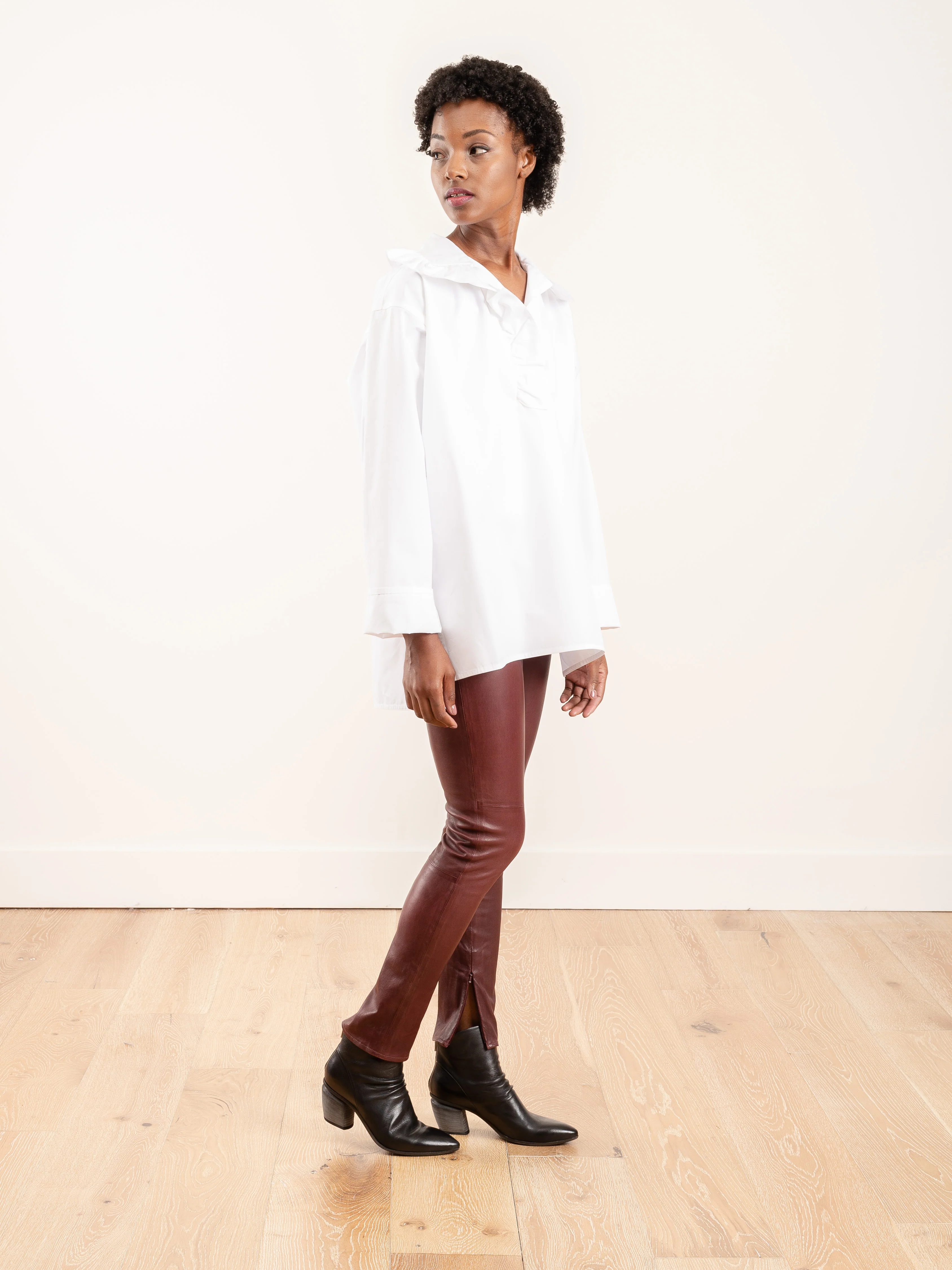 balmoral top - white - Image 2