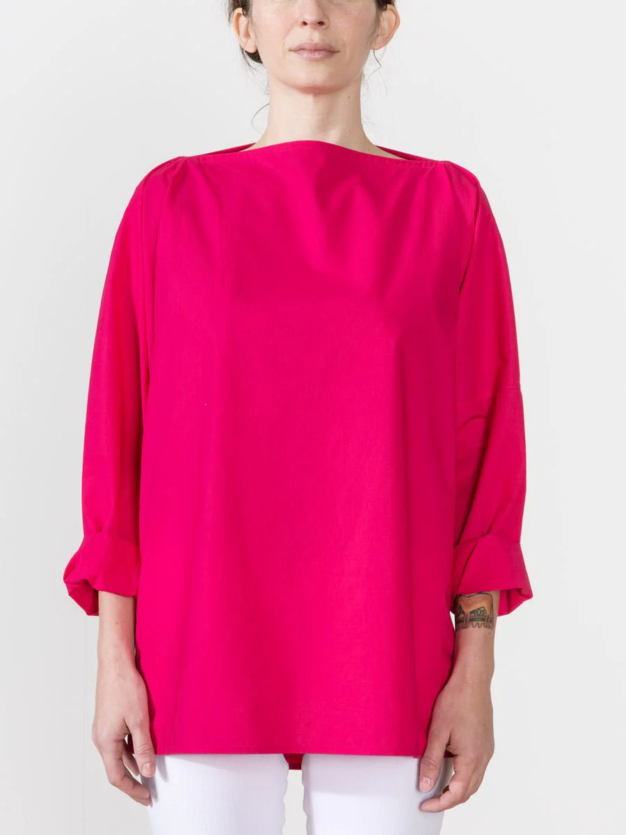 barcelona top - raspberry - Image 2