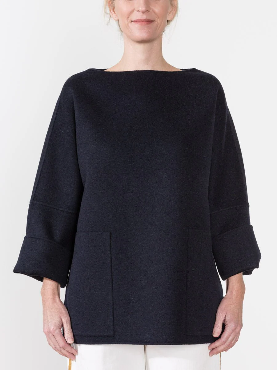 bay pullover - navy