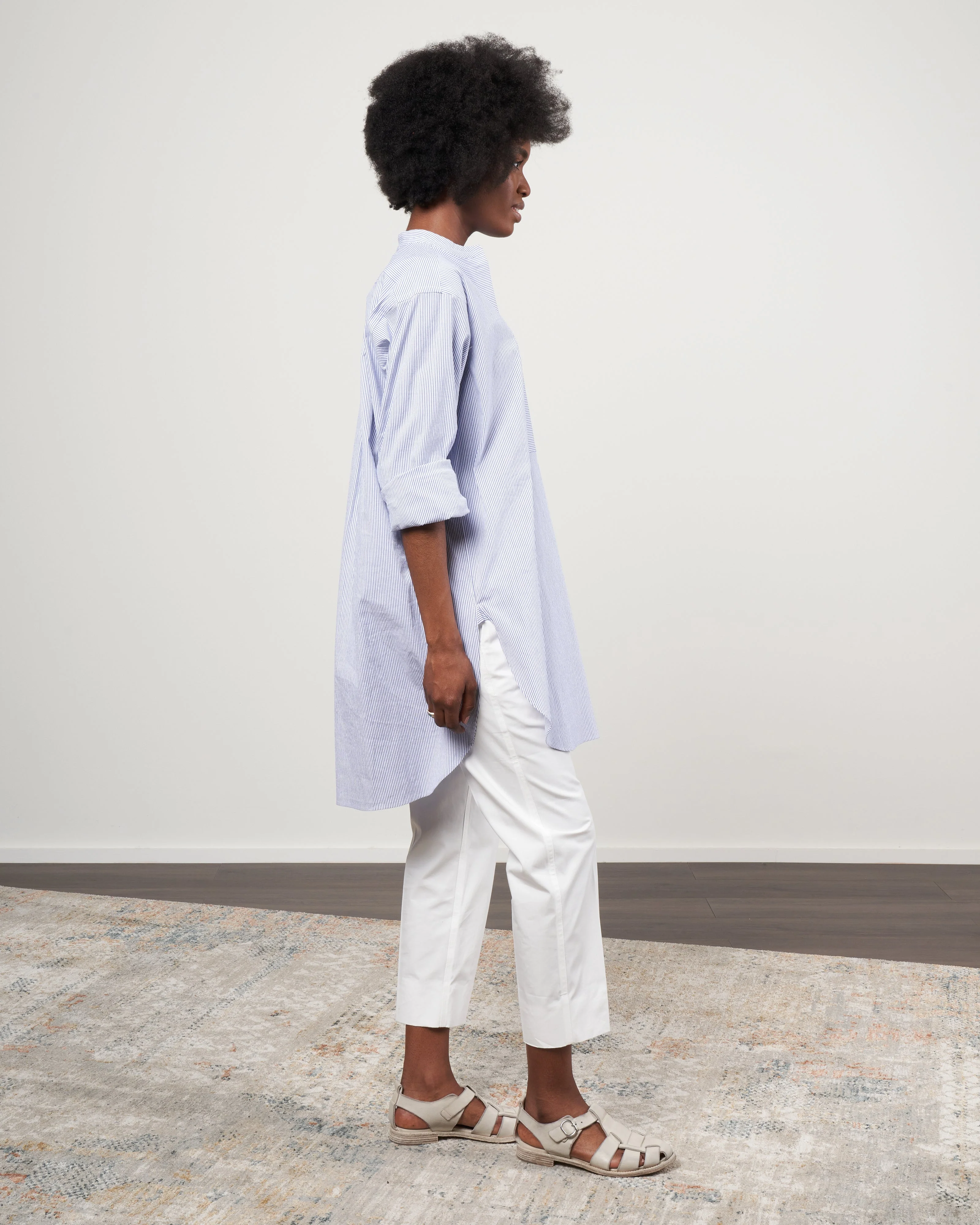 bossa oversized shirt - navy - Image 2