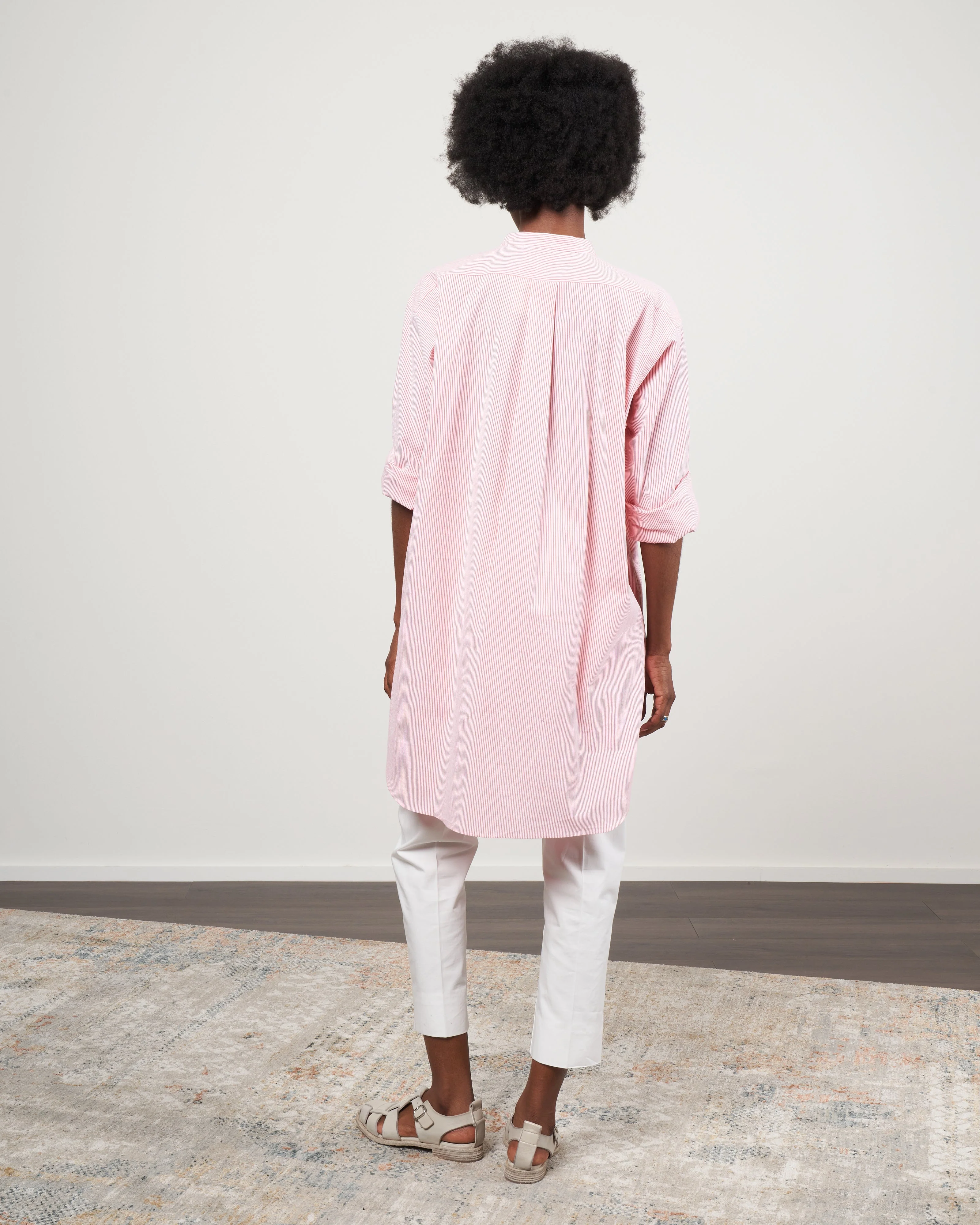 bossa oversized shirt - red - Image 3