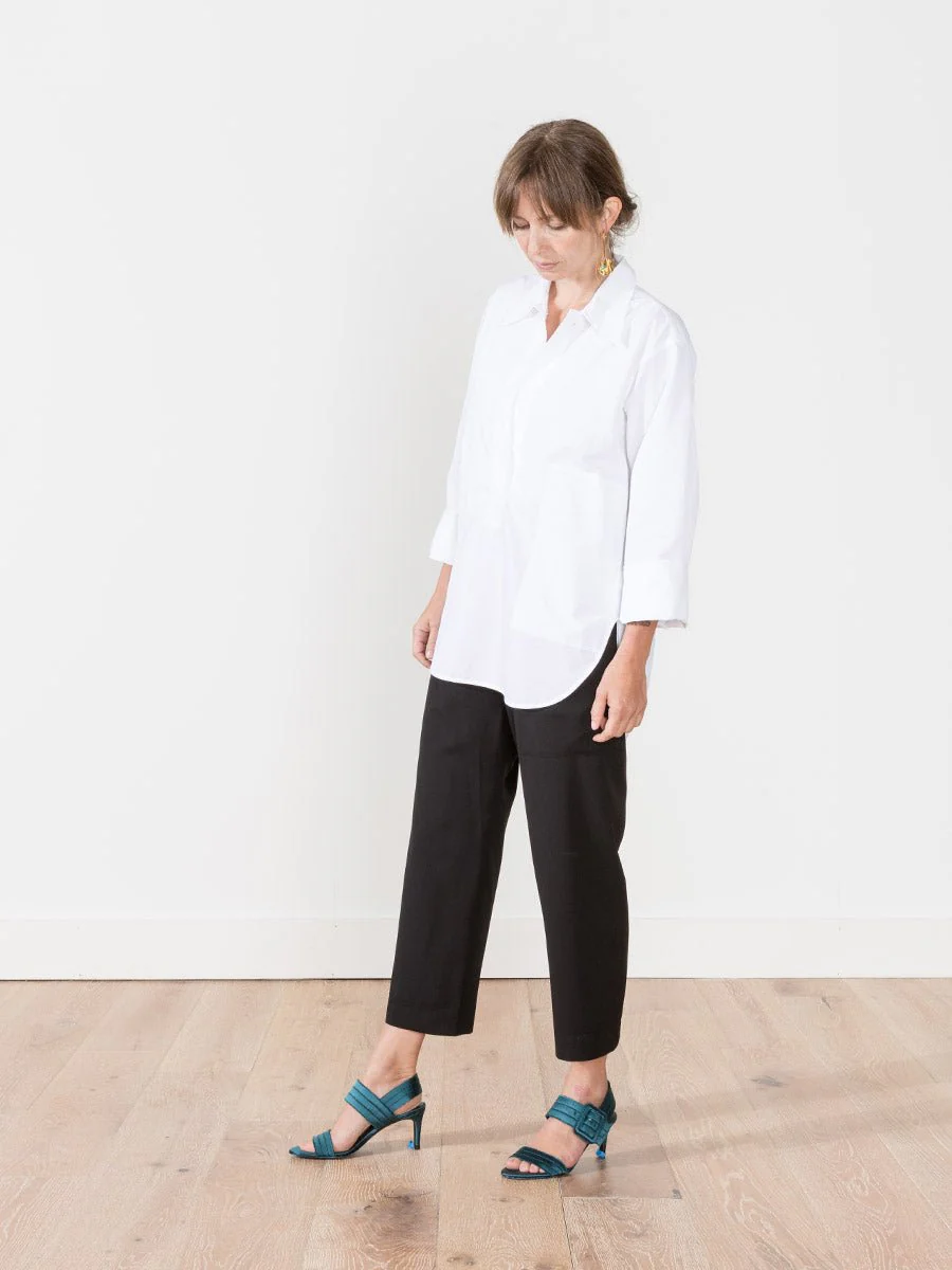 burn shirt - white