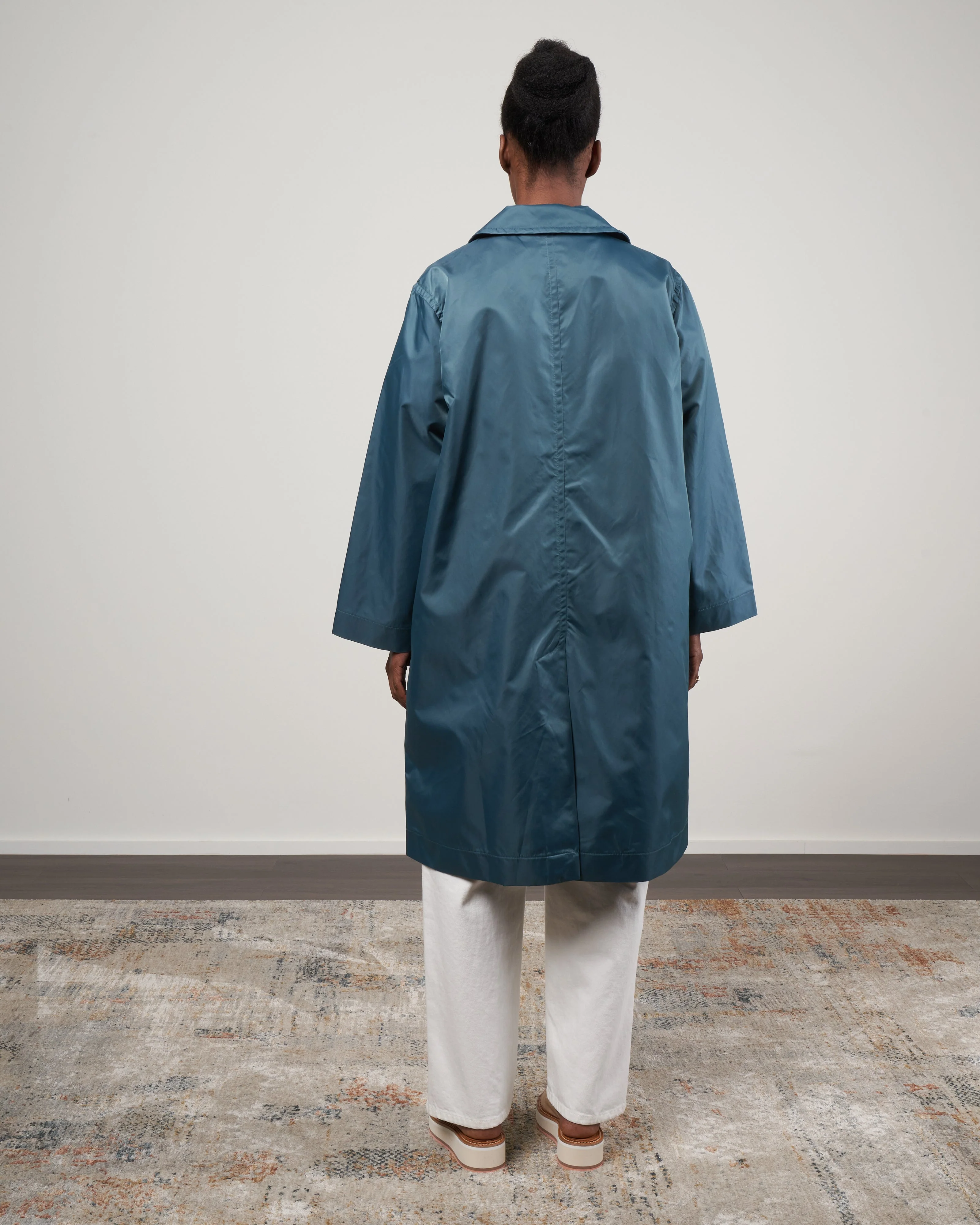 calpe raincoat - petrol - Image 4