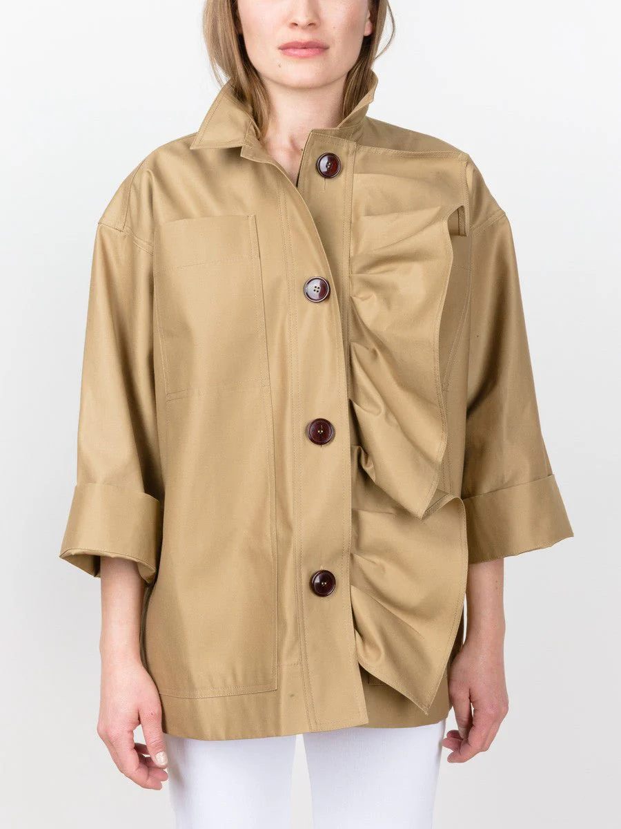 corsica jacket - khaki - Image 2