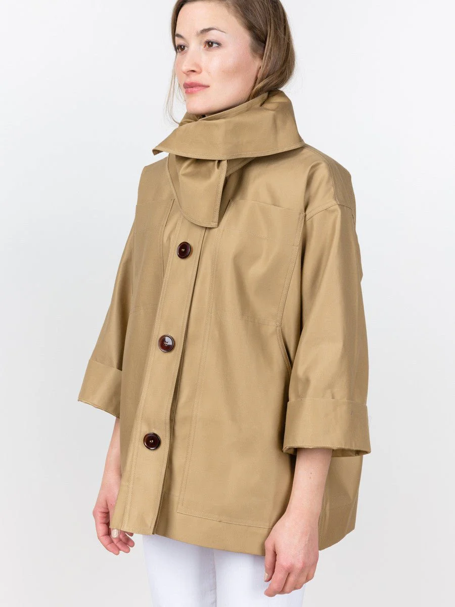 corsica jacket - khaki - Image 6