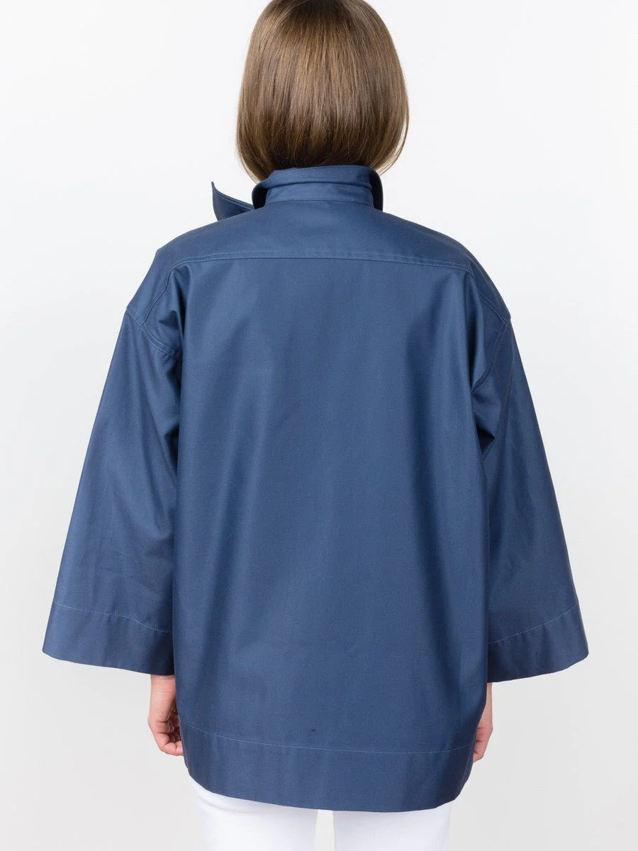 corsica jacket - navy - Image 5