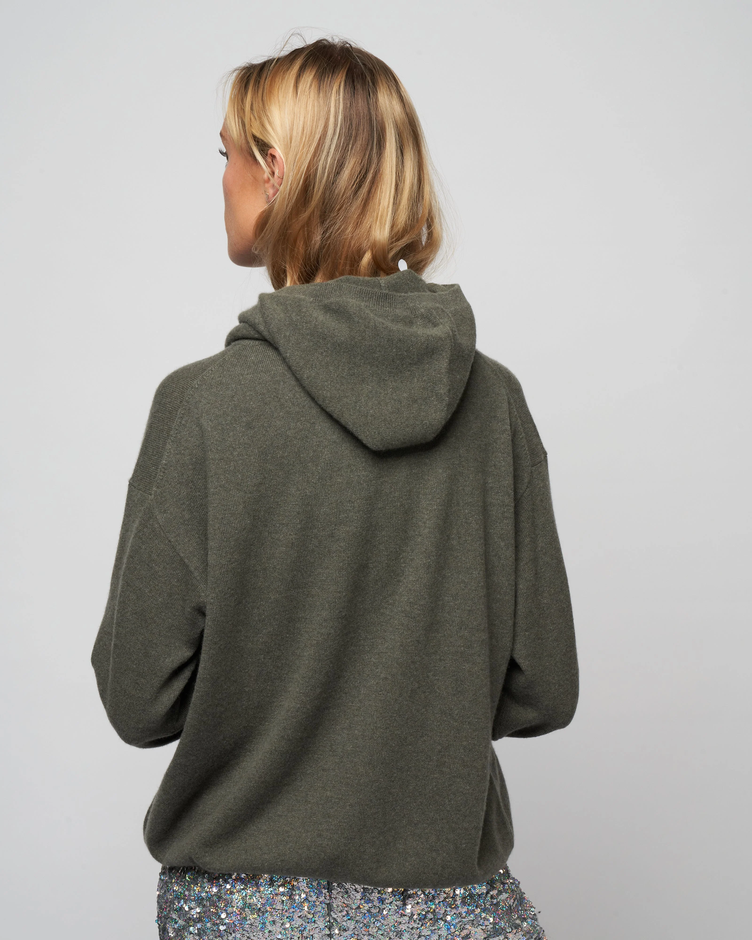 crew pullover sweater - knit khaki mel - Image 4