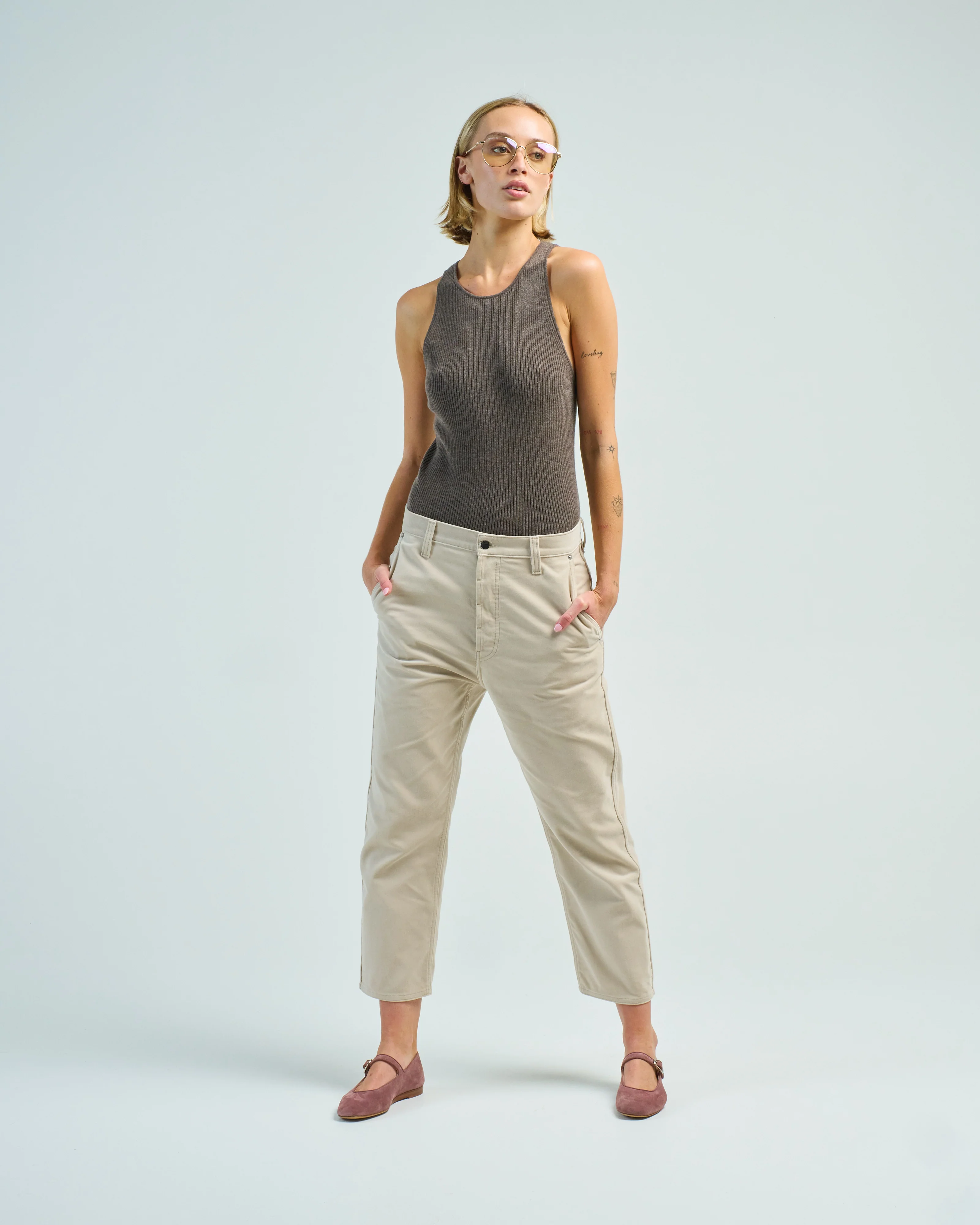 cropped jeans - Image 2