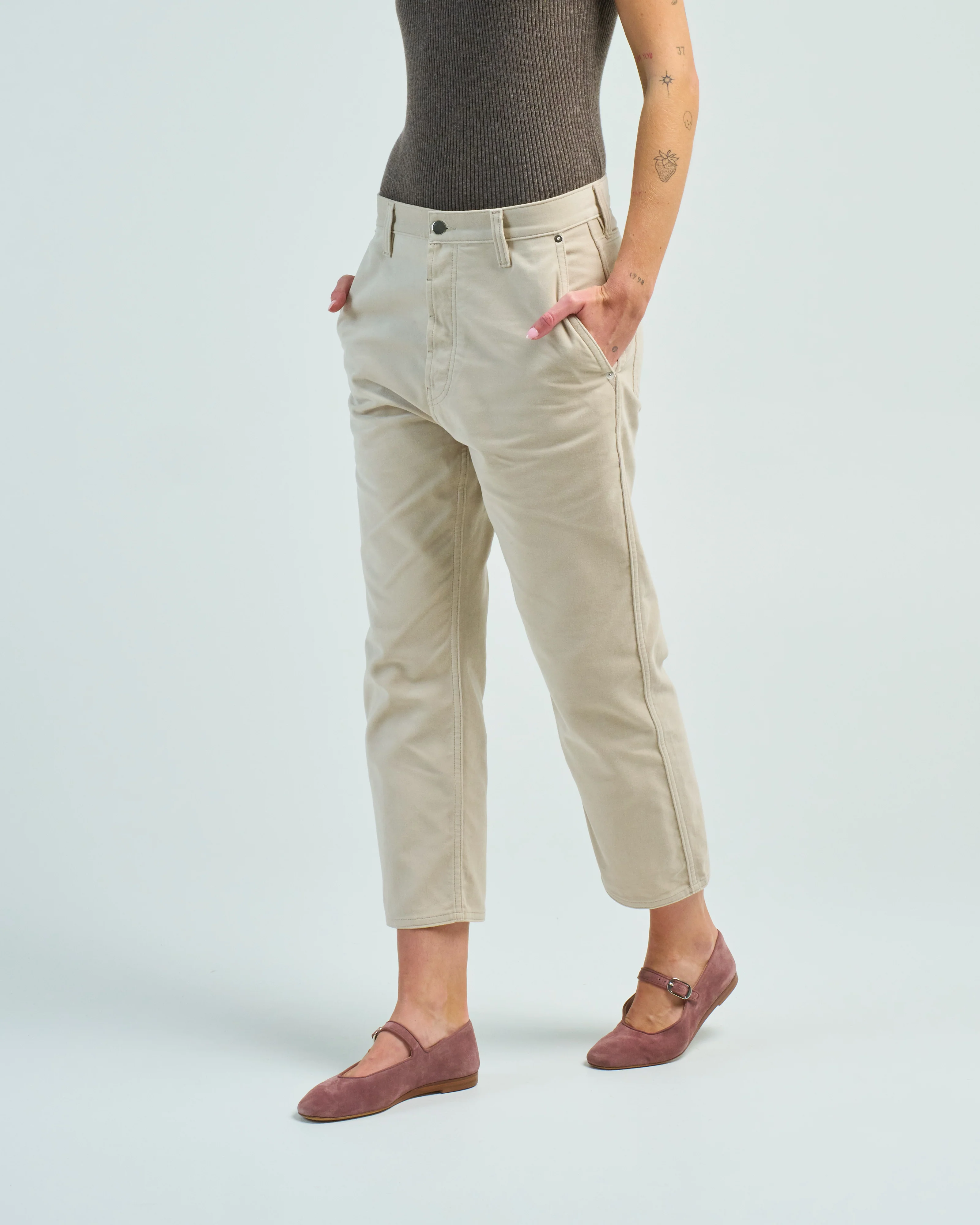 cropped jeans - Image 3