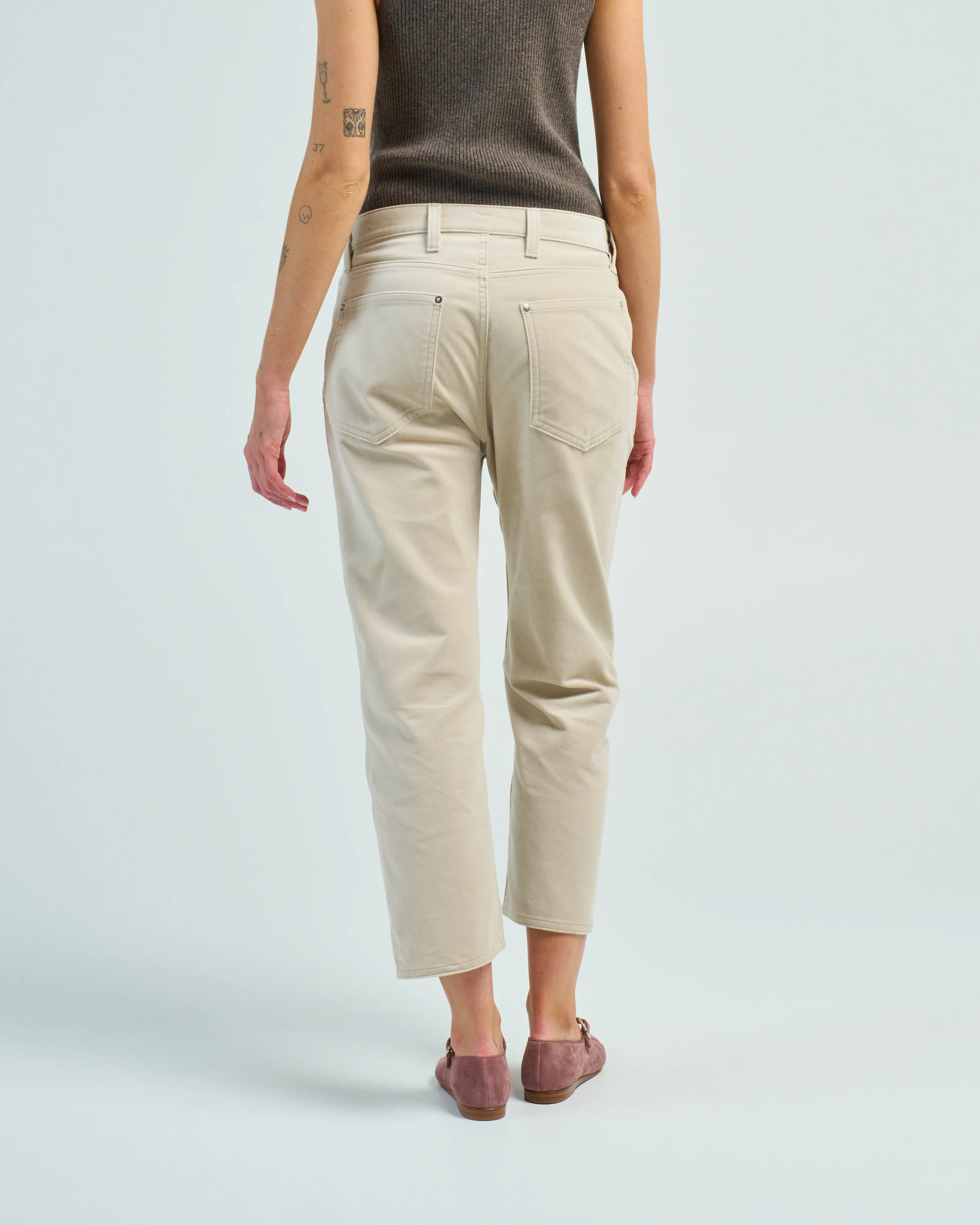 cropped jeans - Image 4