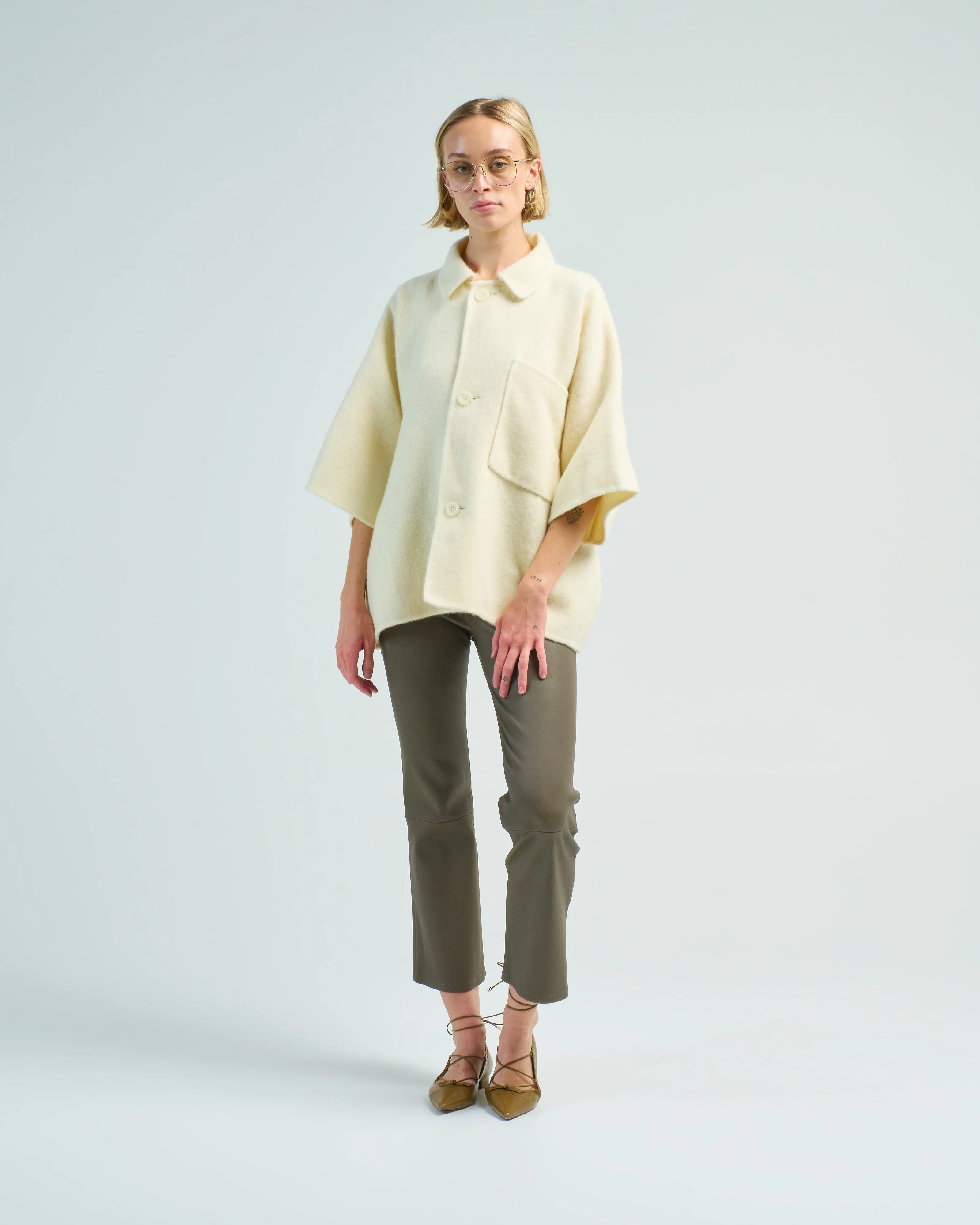 cropped kimono jacket - Image 2