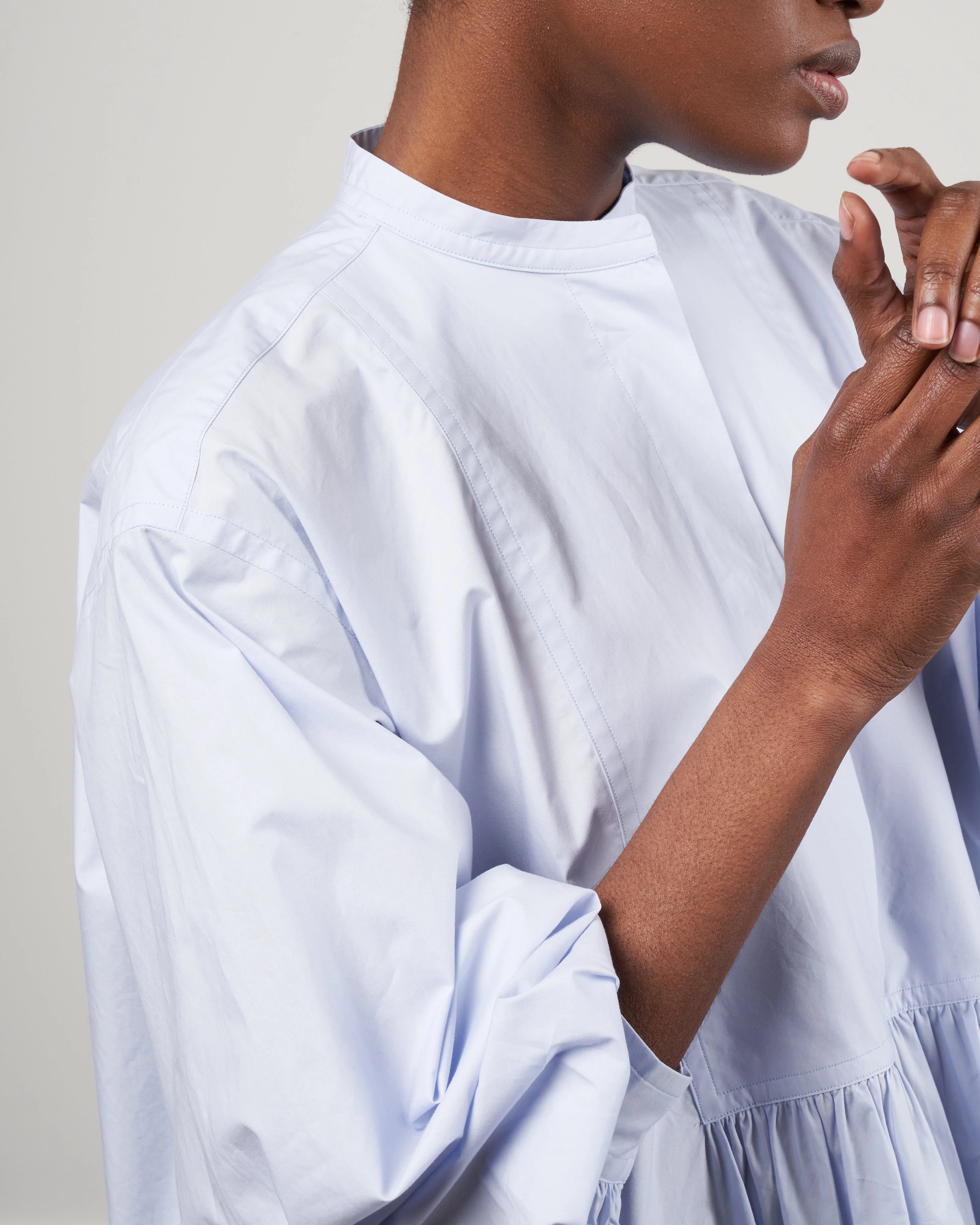 decatina tunic shirt dress - ice - Image 4