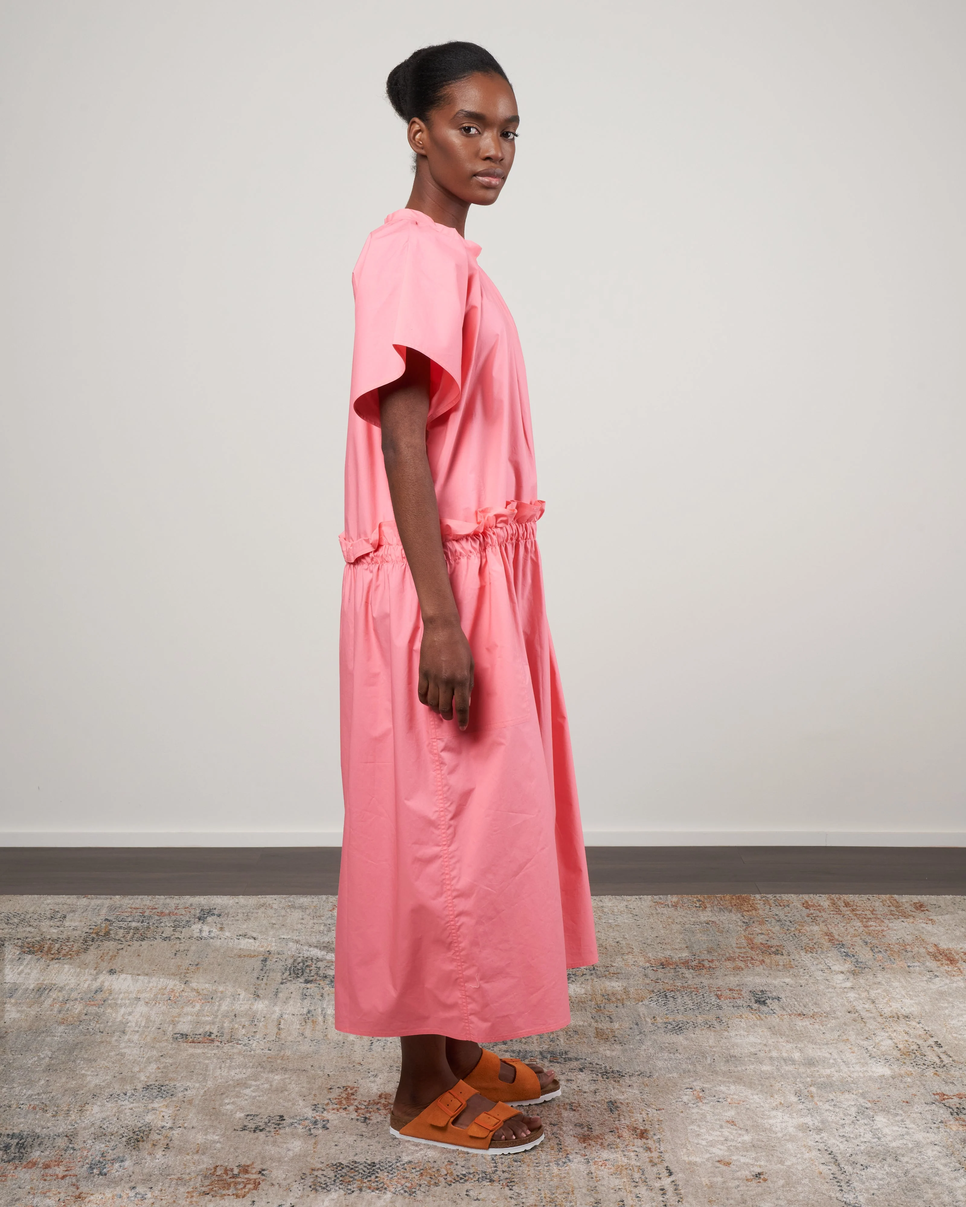 dhole drop waist dress - watermelon - Image 2