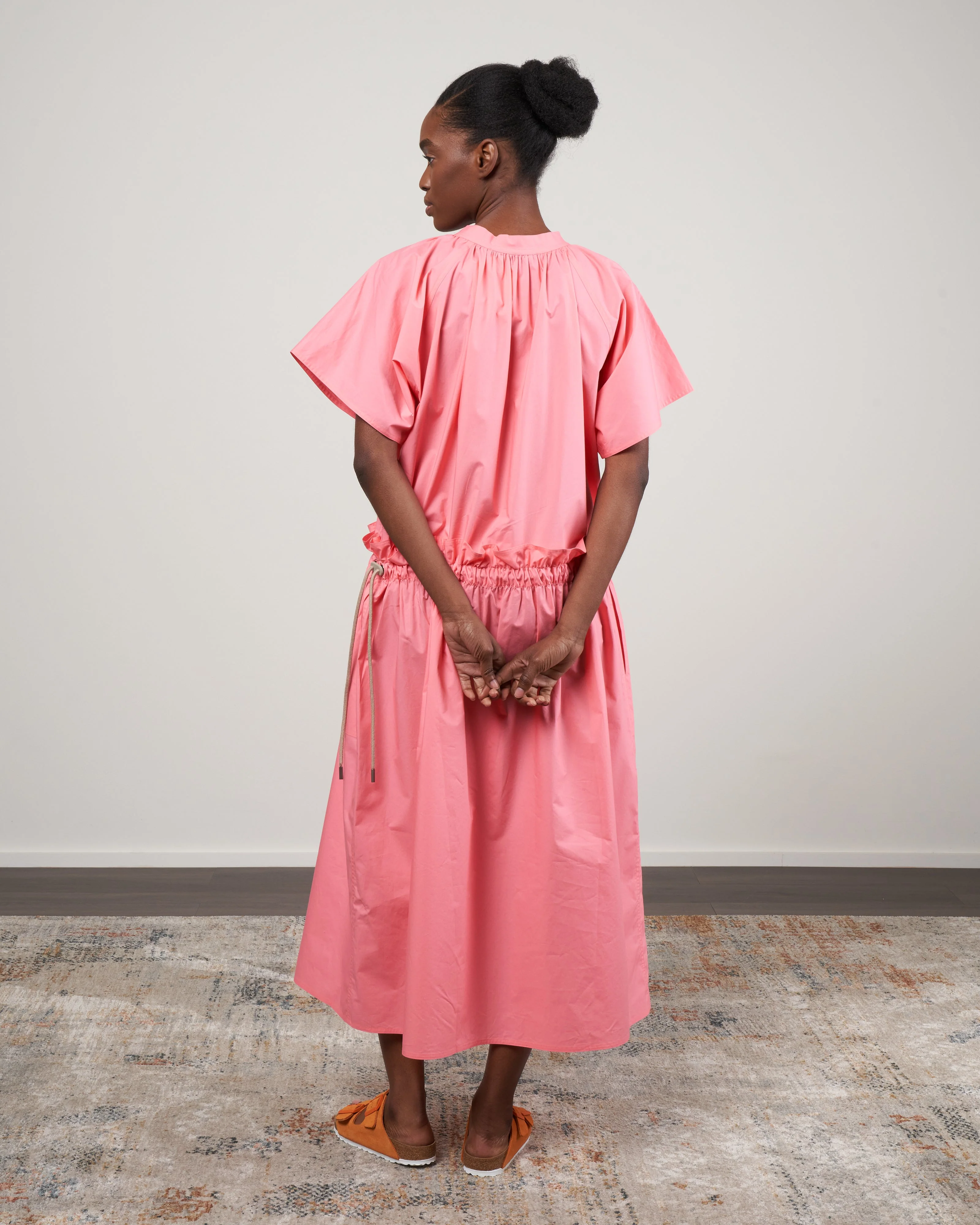 dhole drop waist dress - watermelon - Image 3