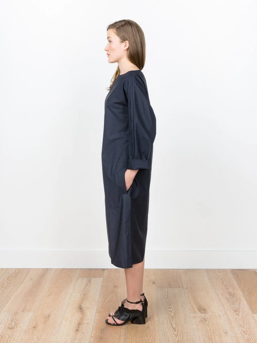dufy dress - navy - Image 2