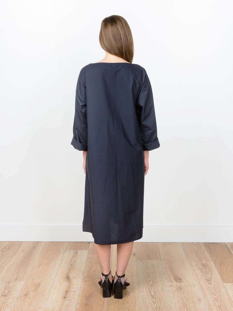 dufy dress - navy - Image 3