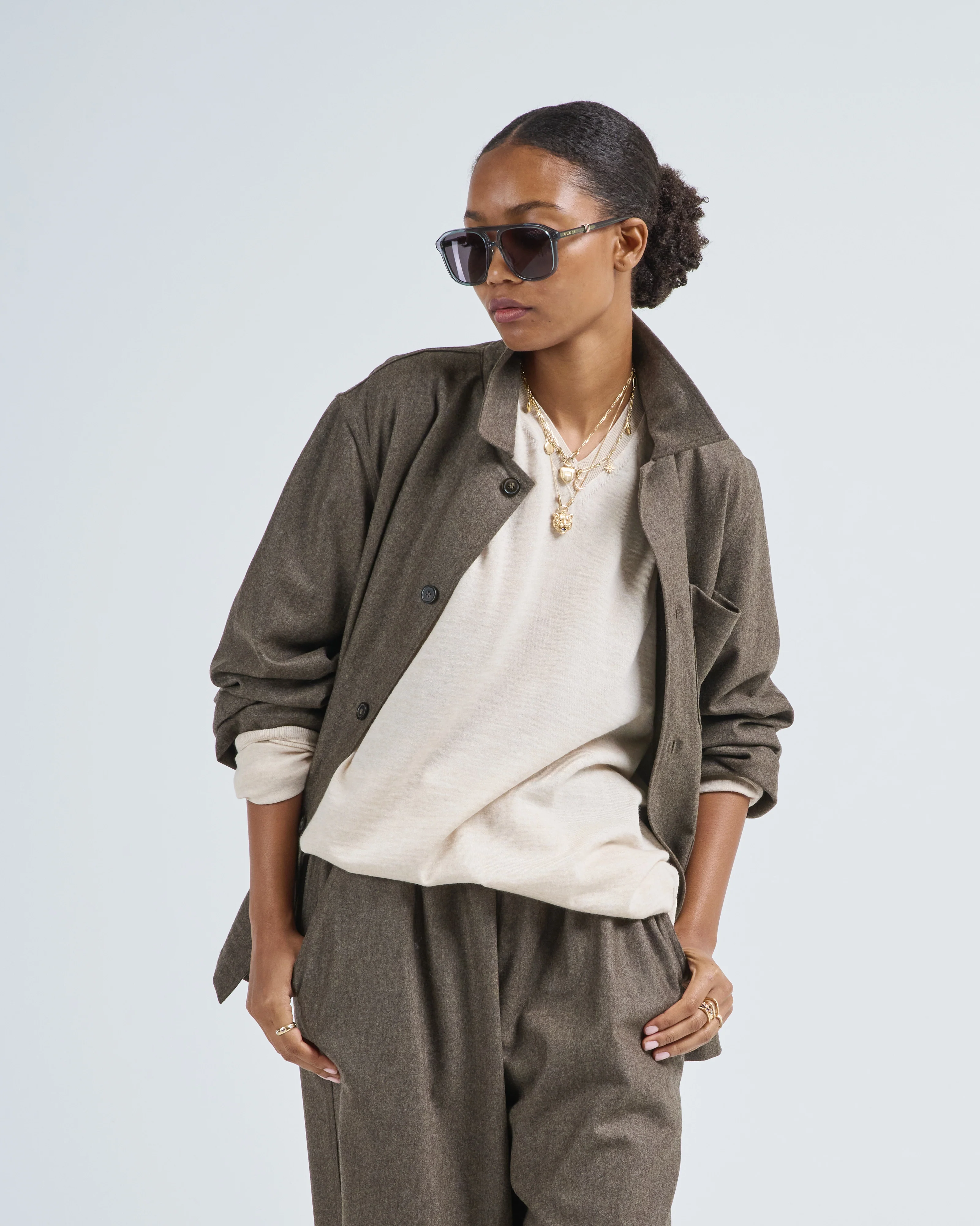 flannel button down - Image 2