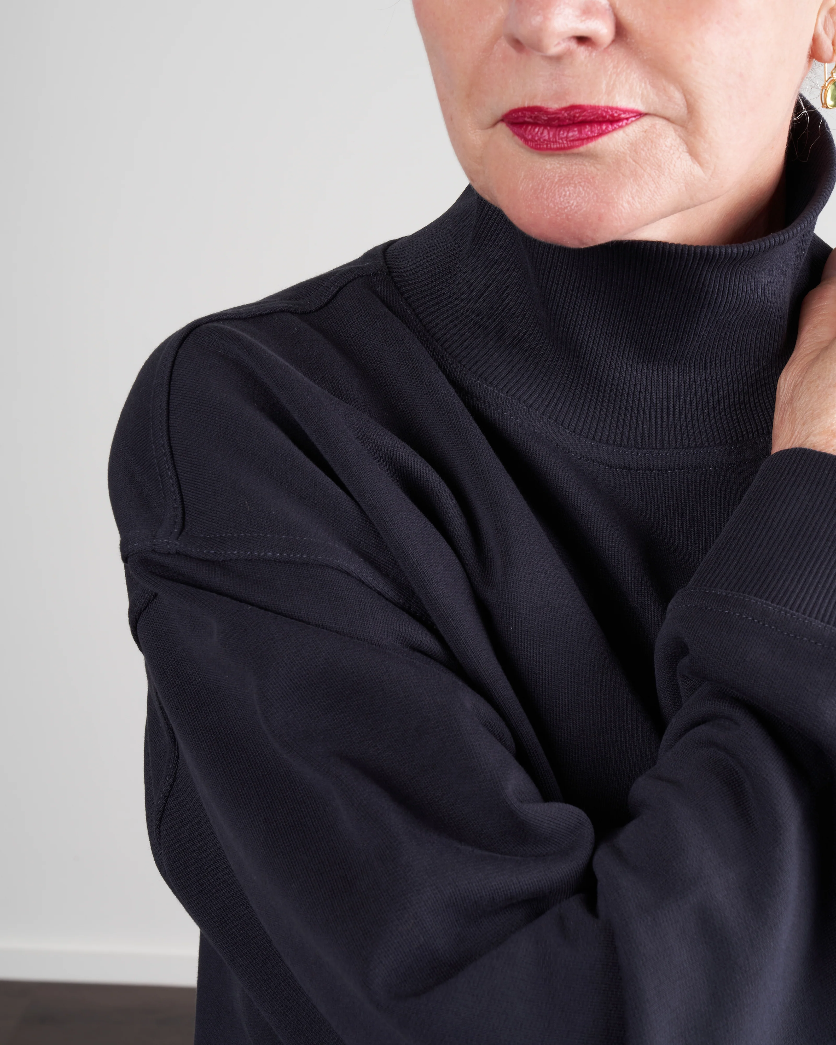 fleece pullover - midnight - Image 4