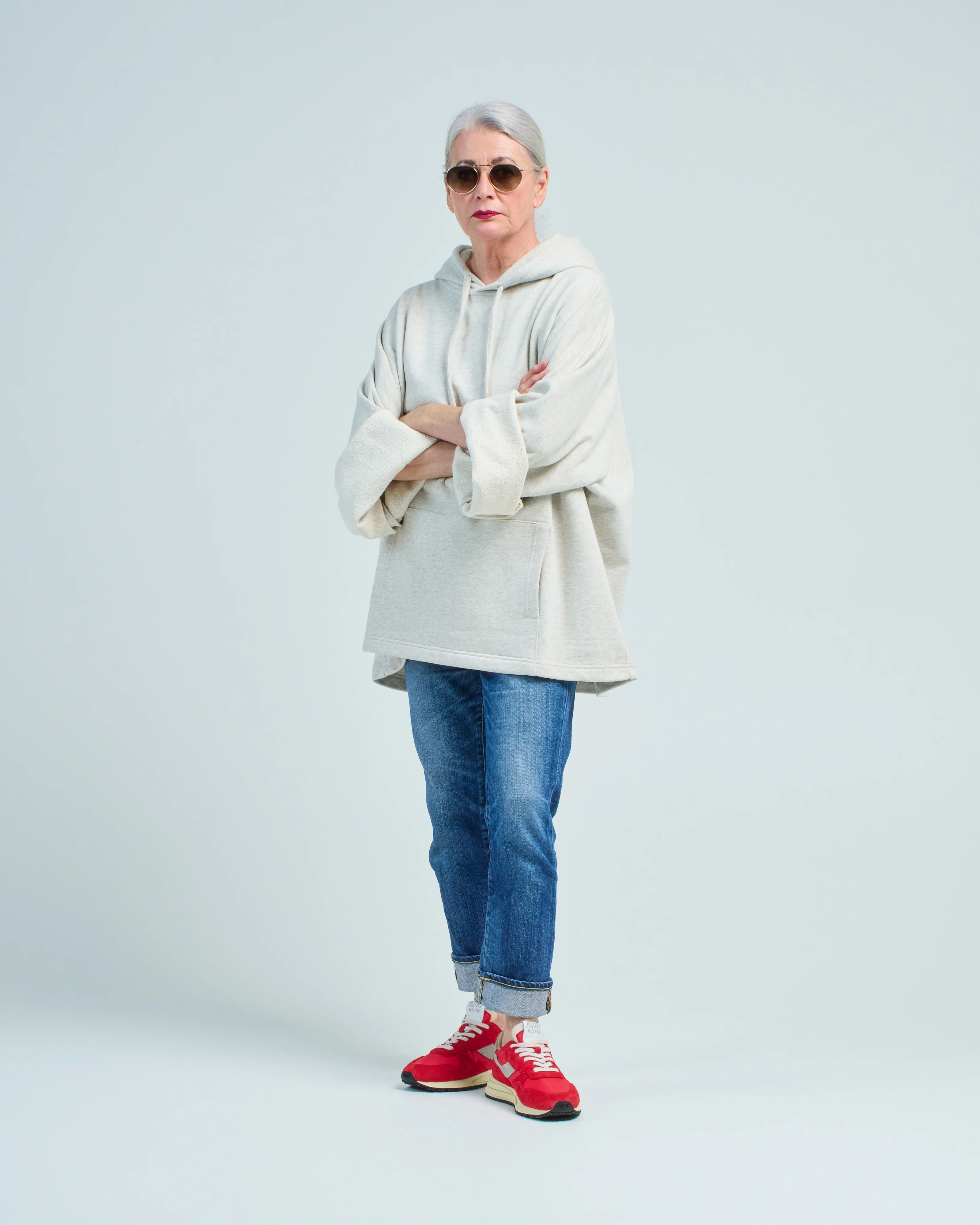 hooded fleece pullover - Image 2