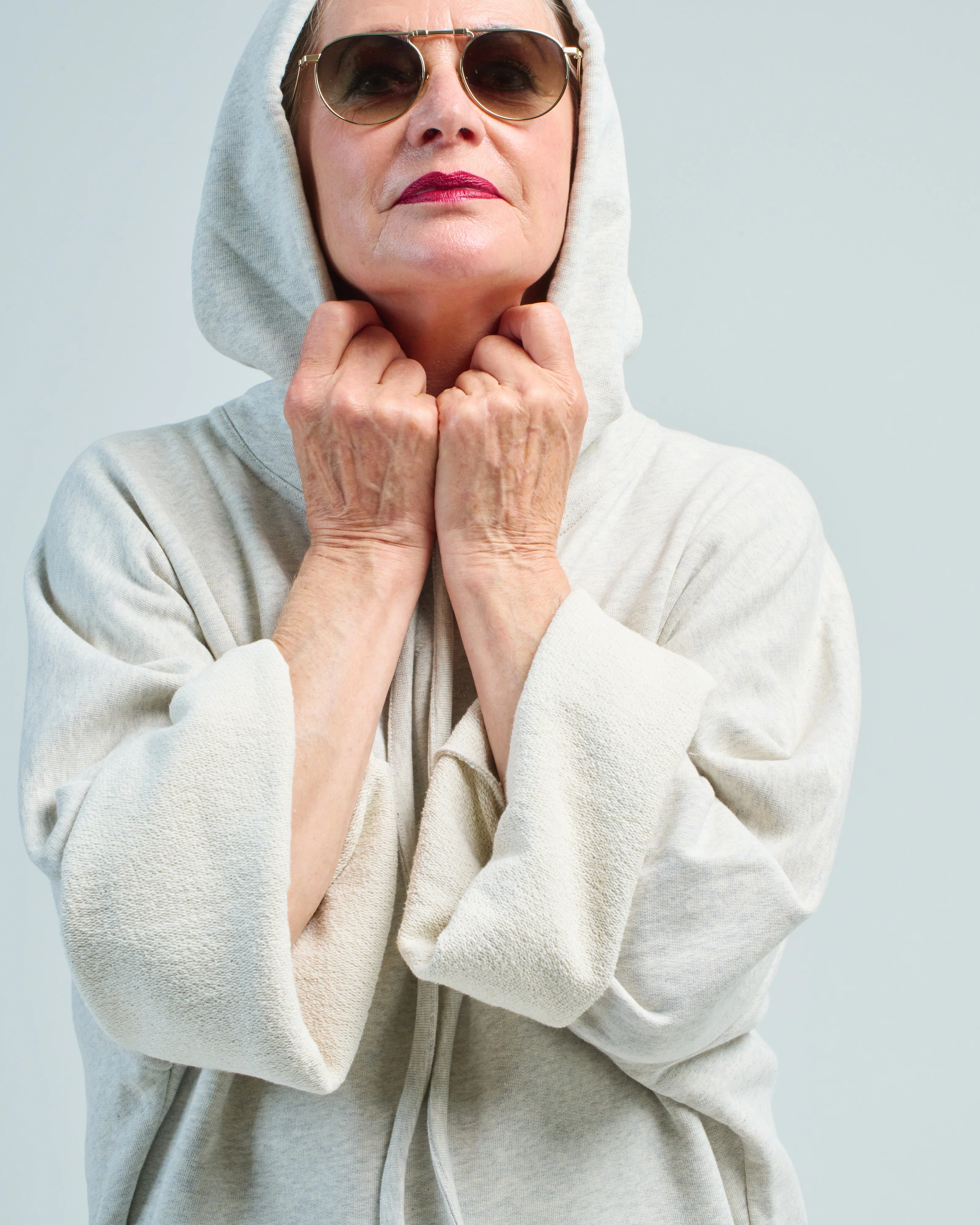 hooded fleece pullover - Image 5