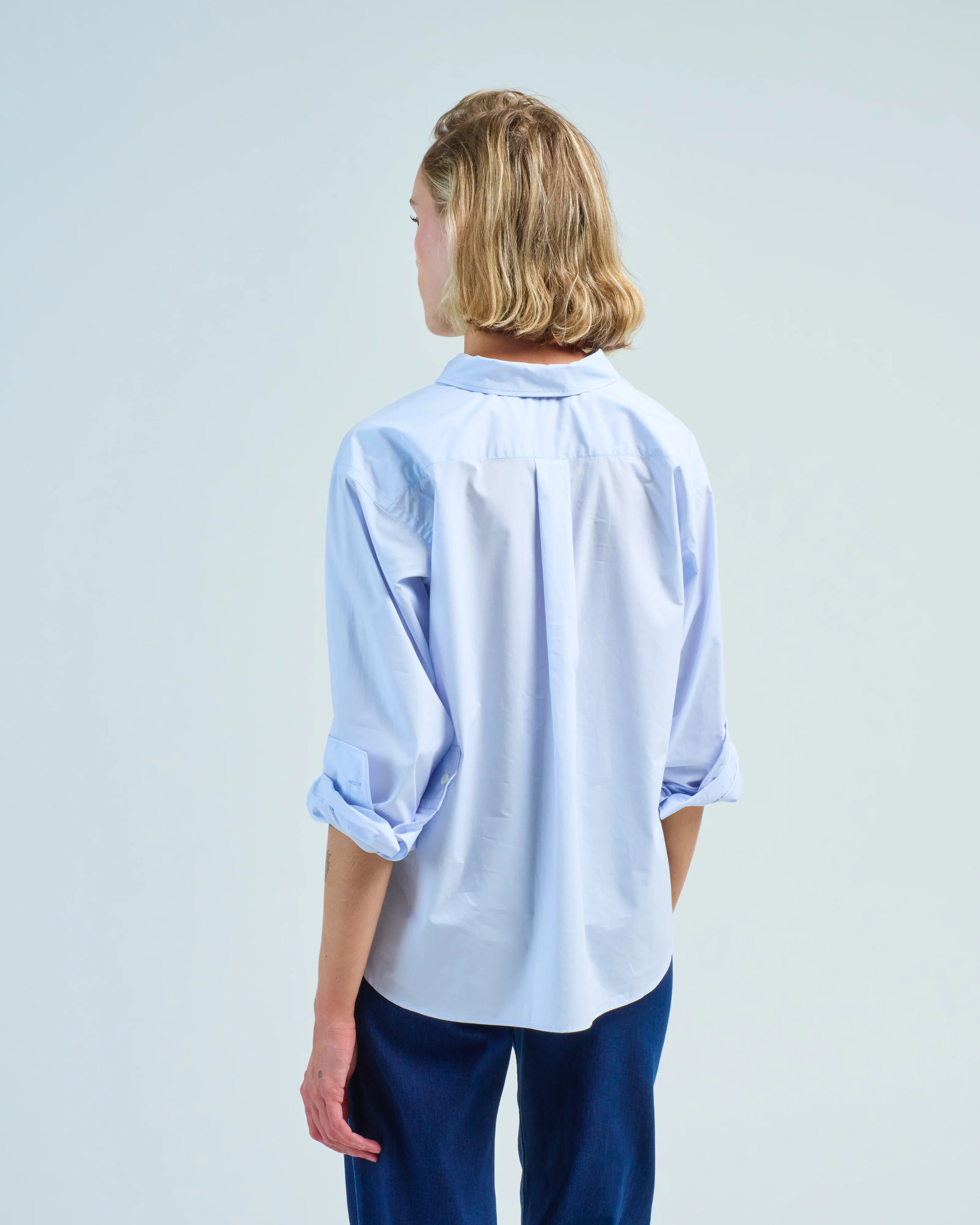 long sleeve cropped shirt - Image 4