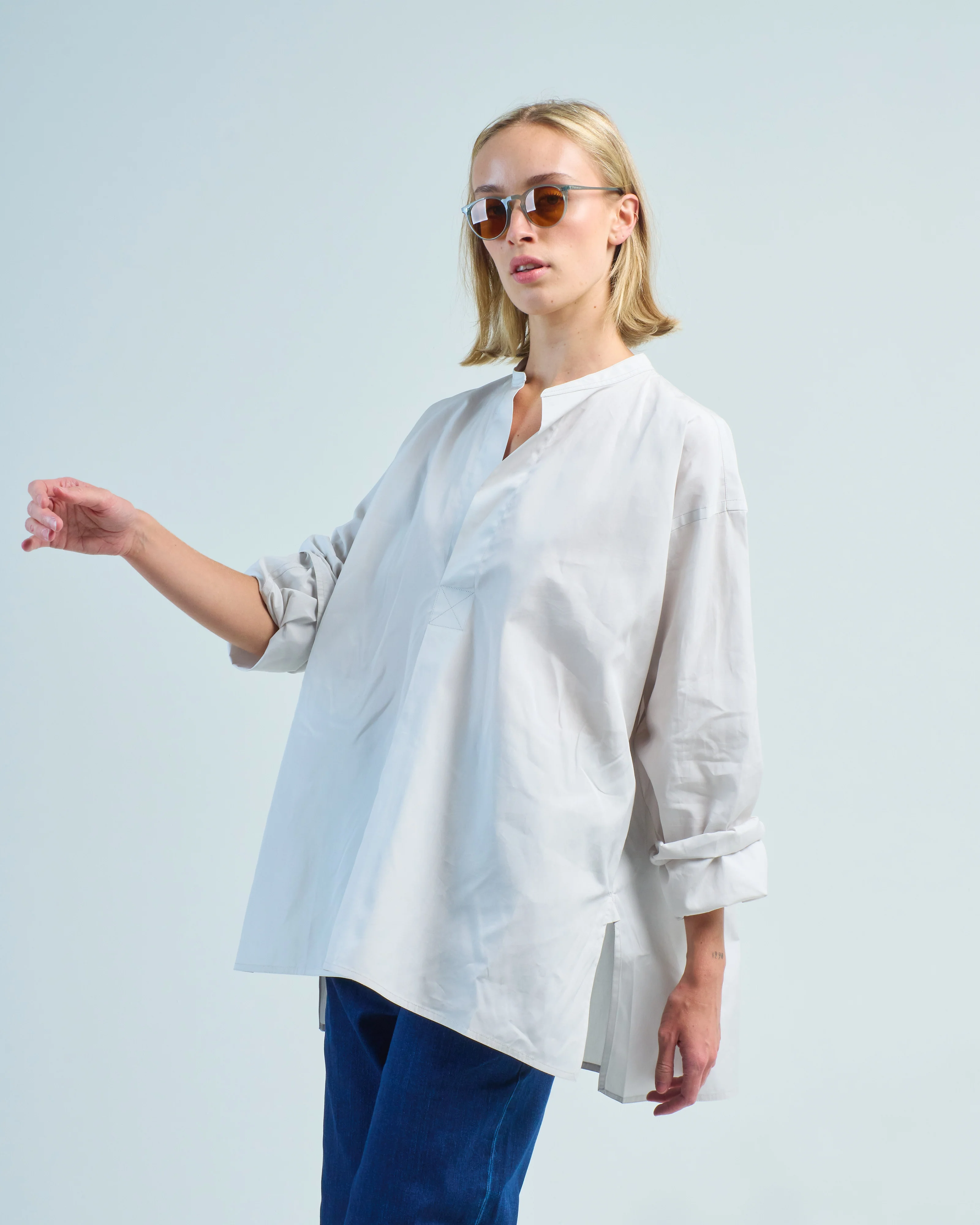 long sleeve henley - Image 3