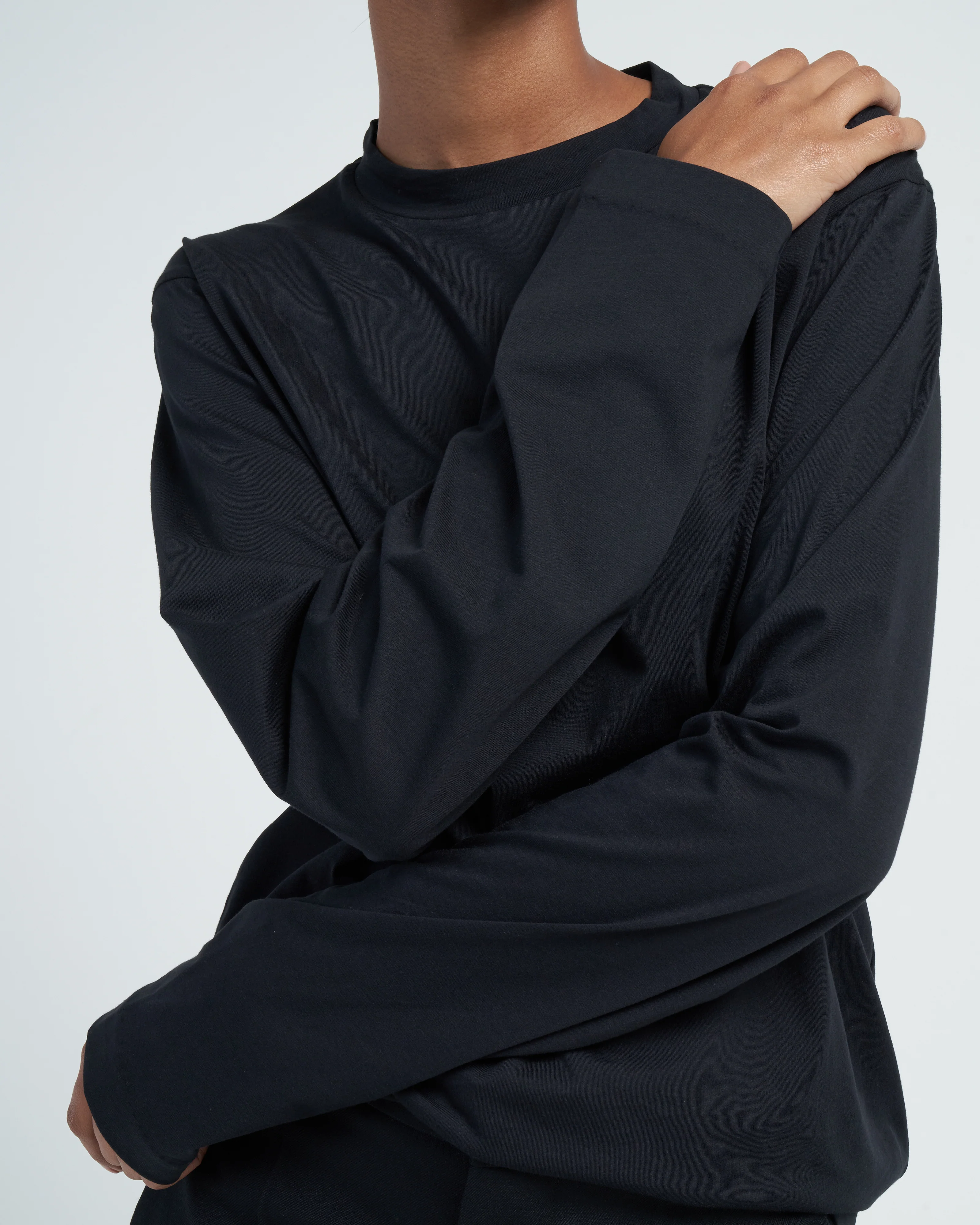 long sleeve t-shirt - black - Image 5