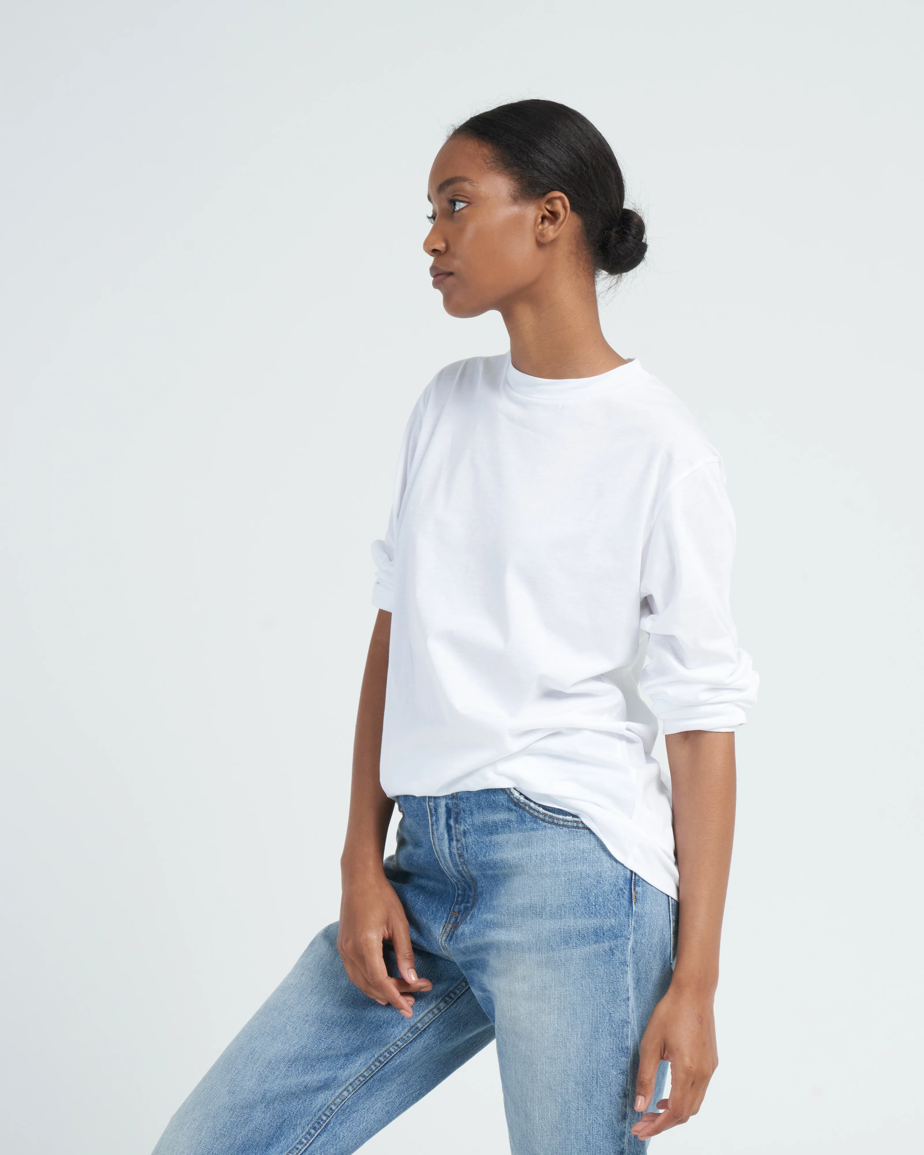 long sleeve t-shirt - white - Image 3