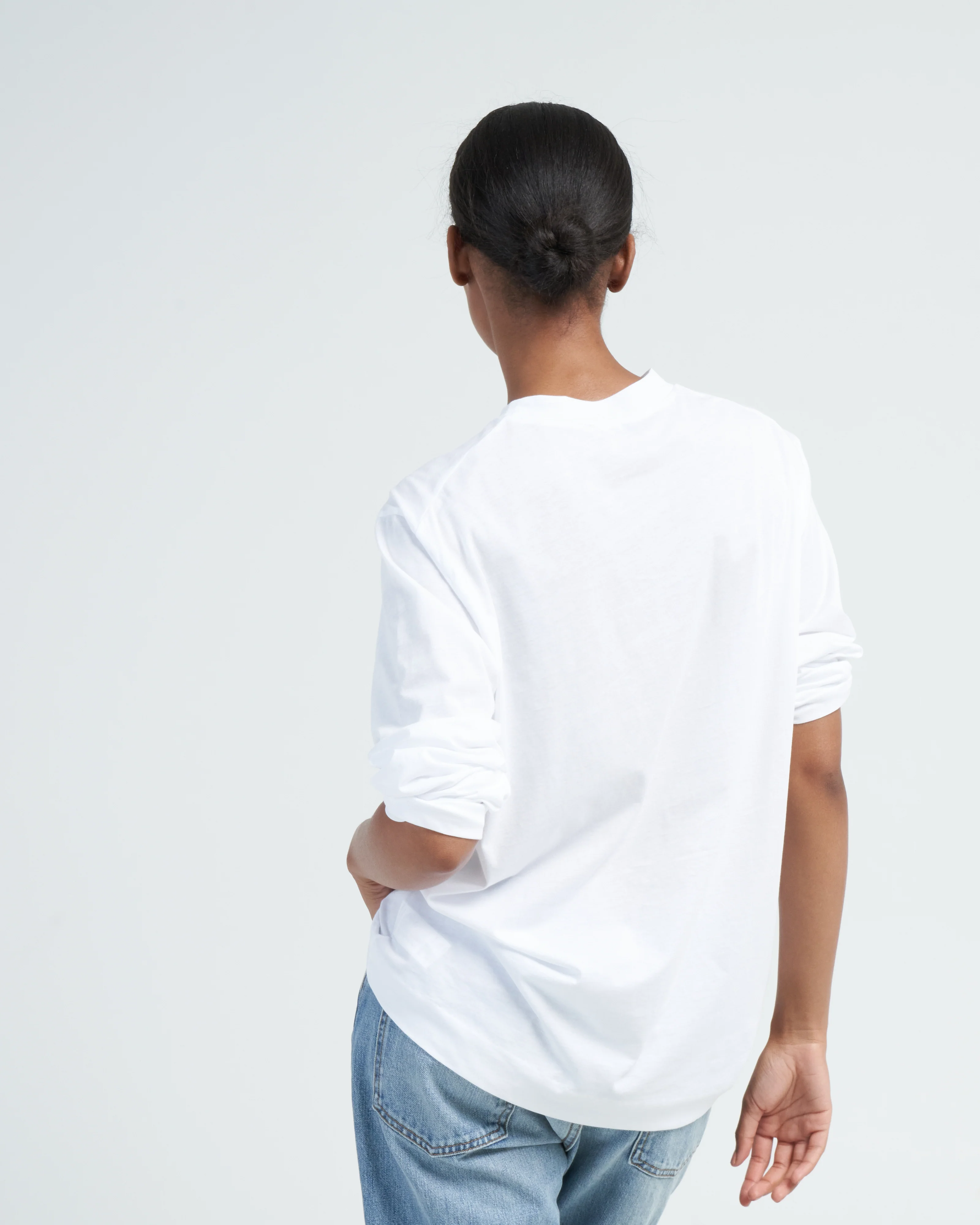 long sleeve t-shirt - white - Image 4