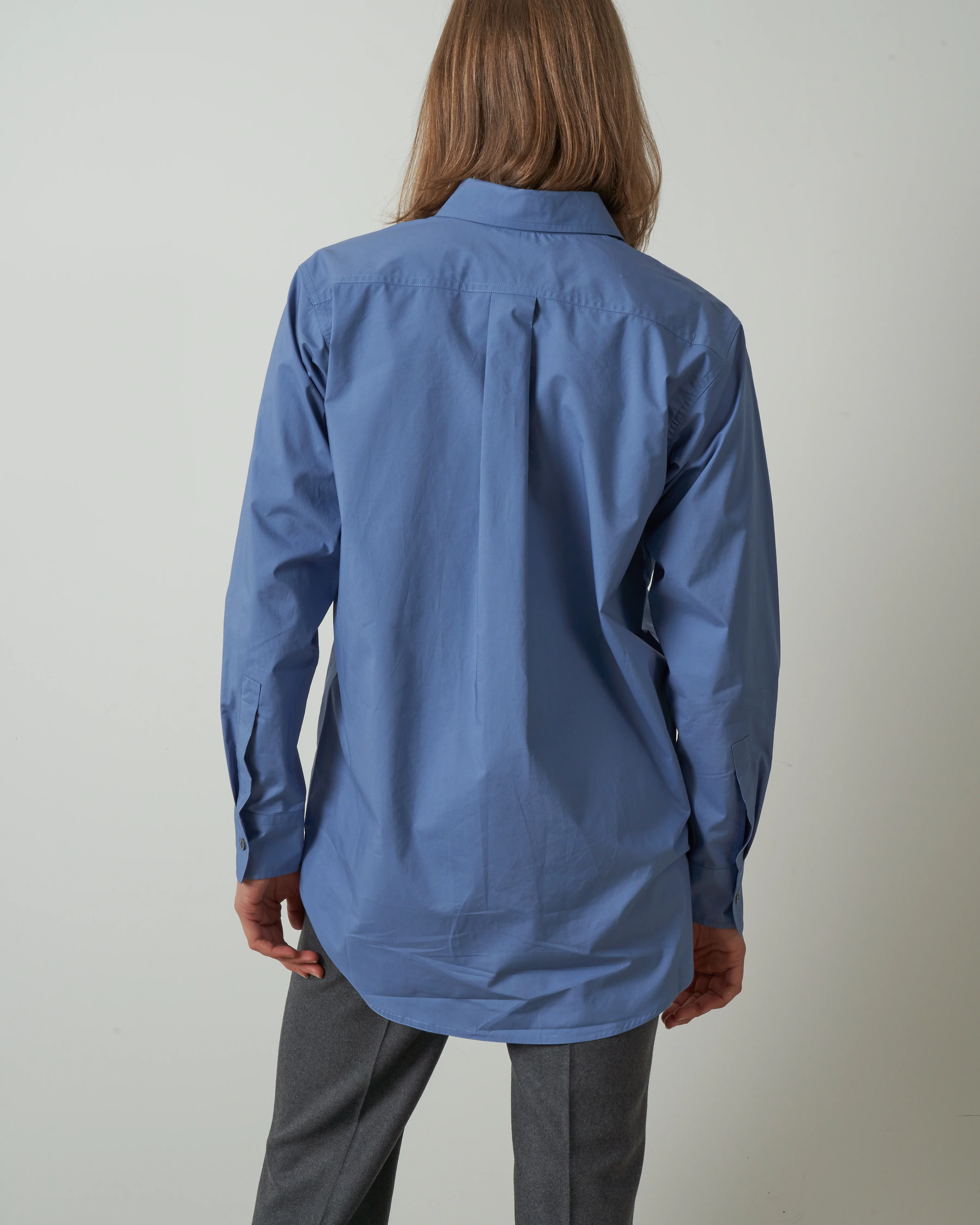 lslv polo-style shirt - woven andaman sea - Image 3