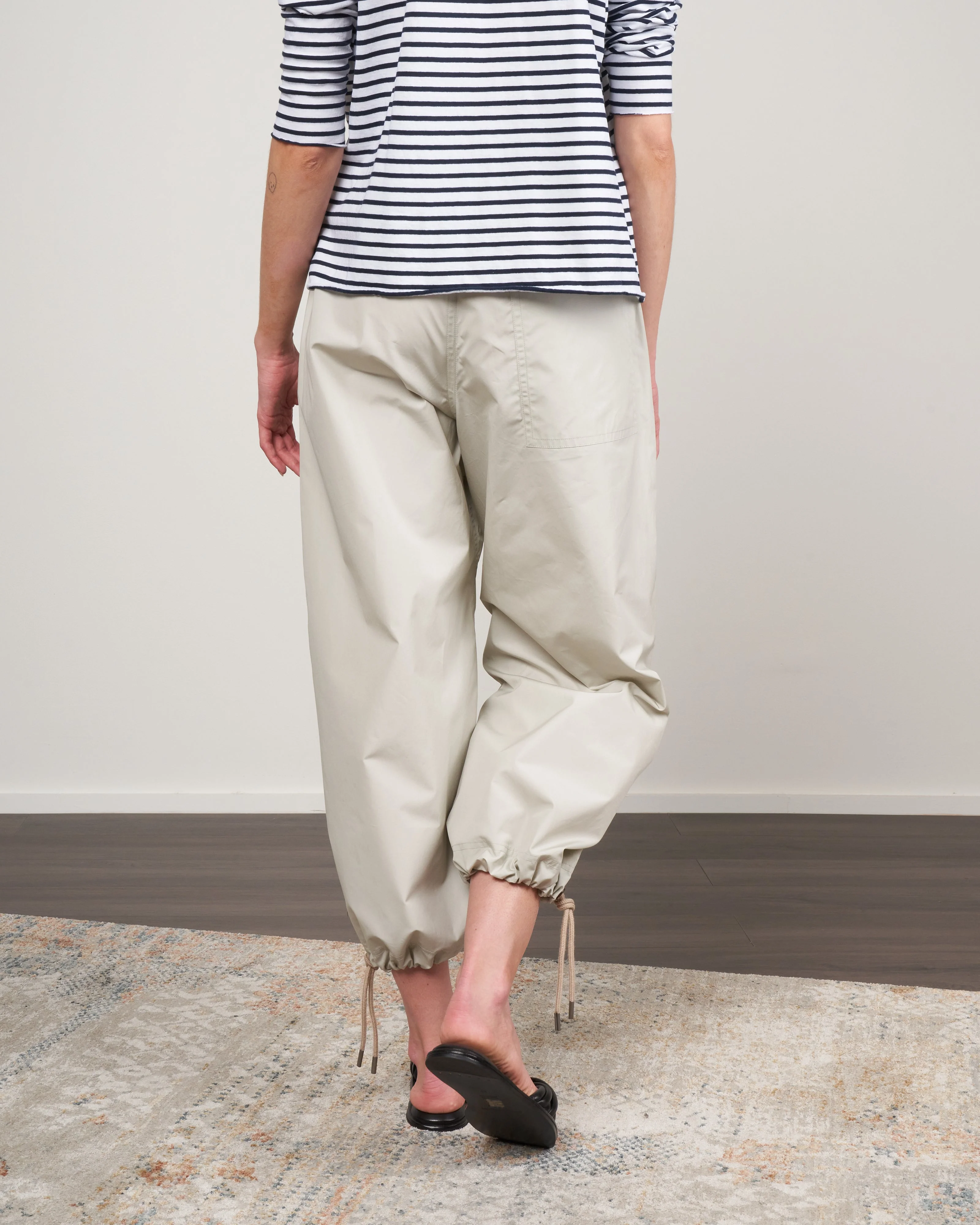 pesto pant cinched ankle - mastic - Image 4