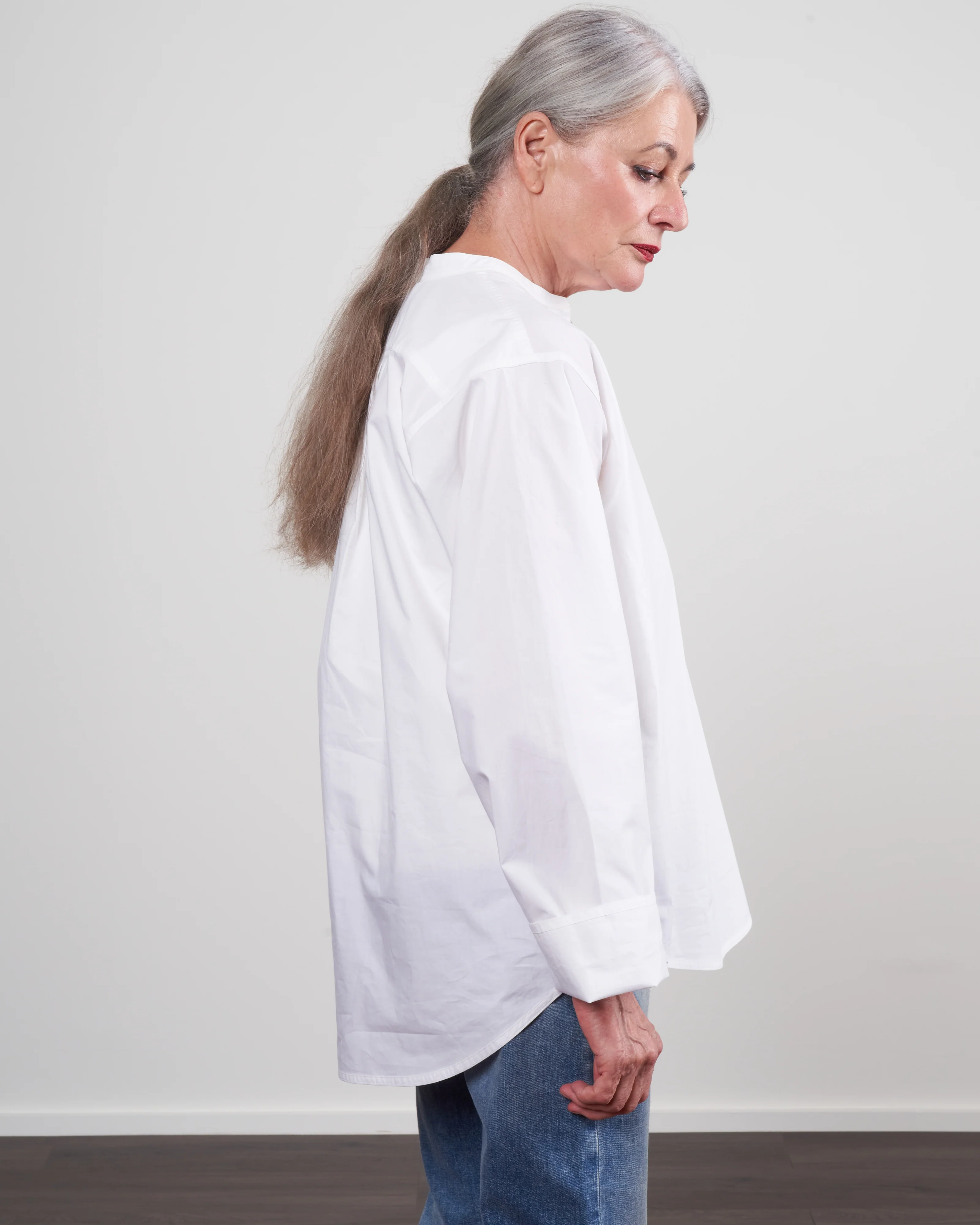 popover shirt - white - Image 3