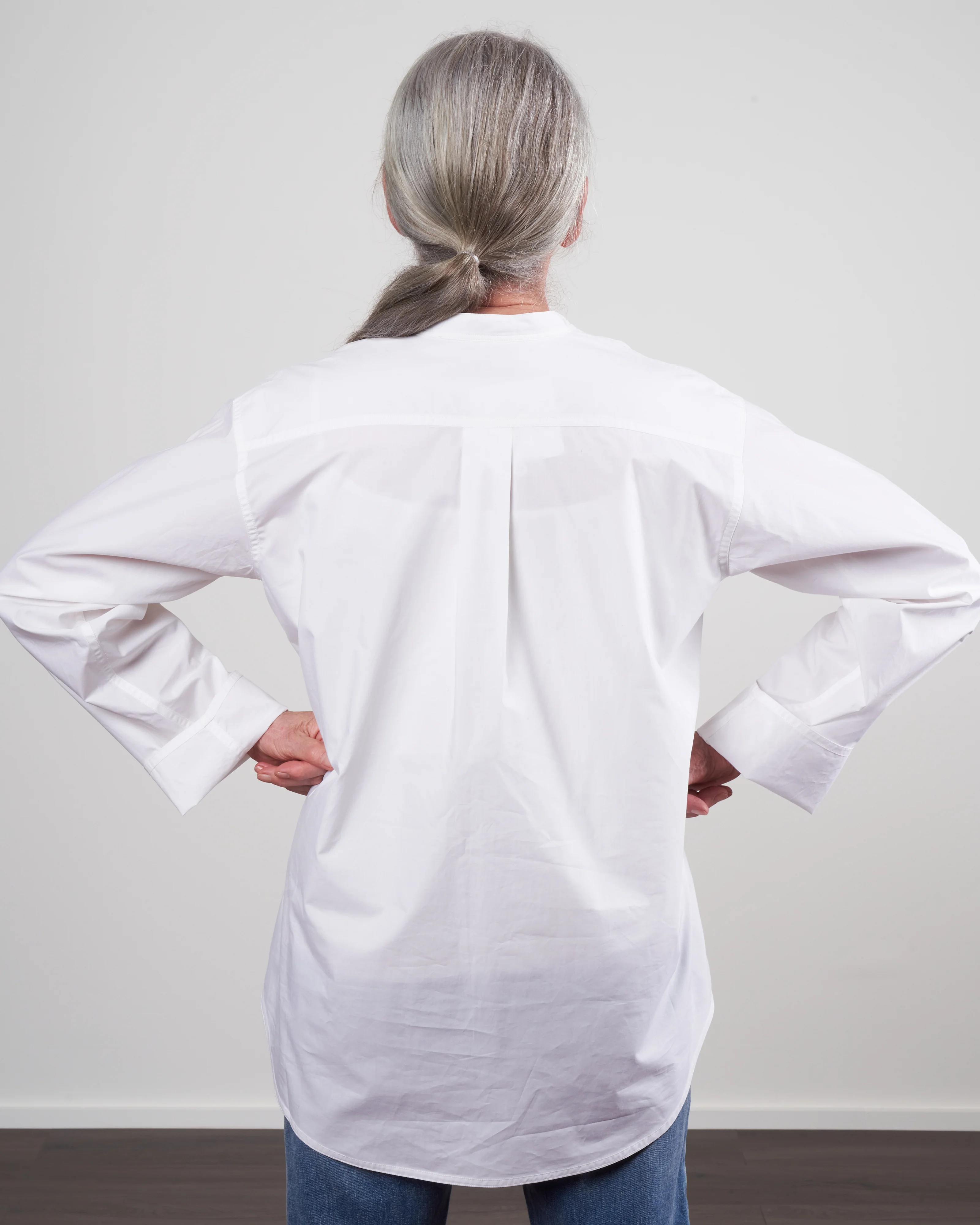 popover shirt - white - Image 4