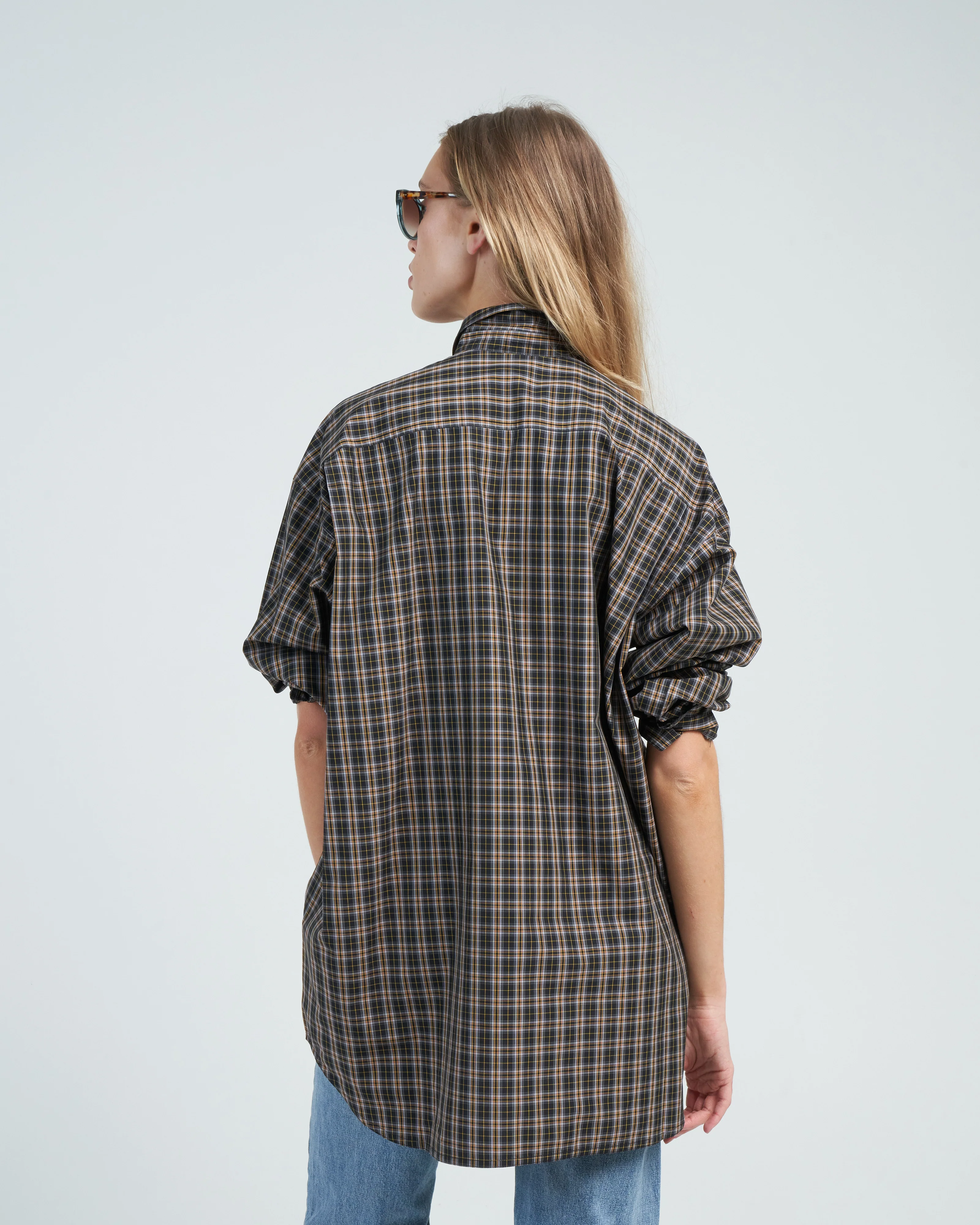 shirt w/ button placket - woven gallaway - Image 4