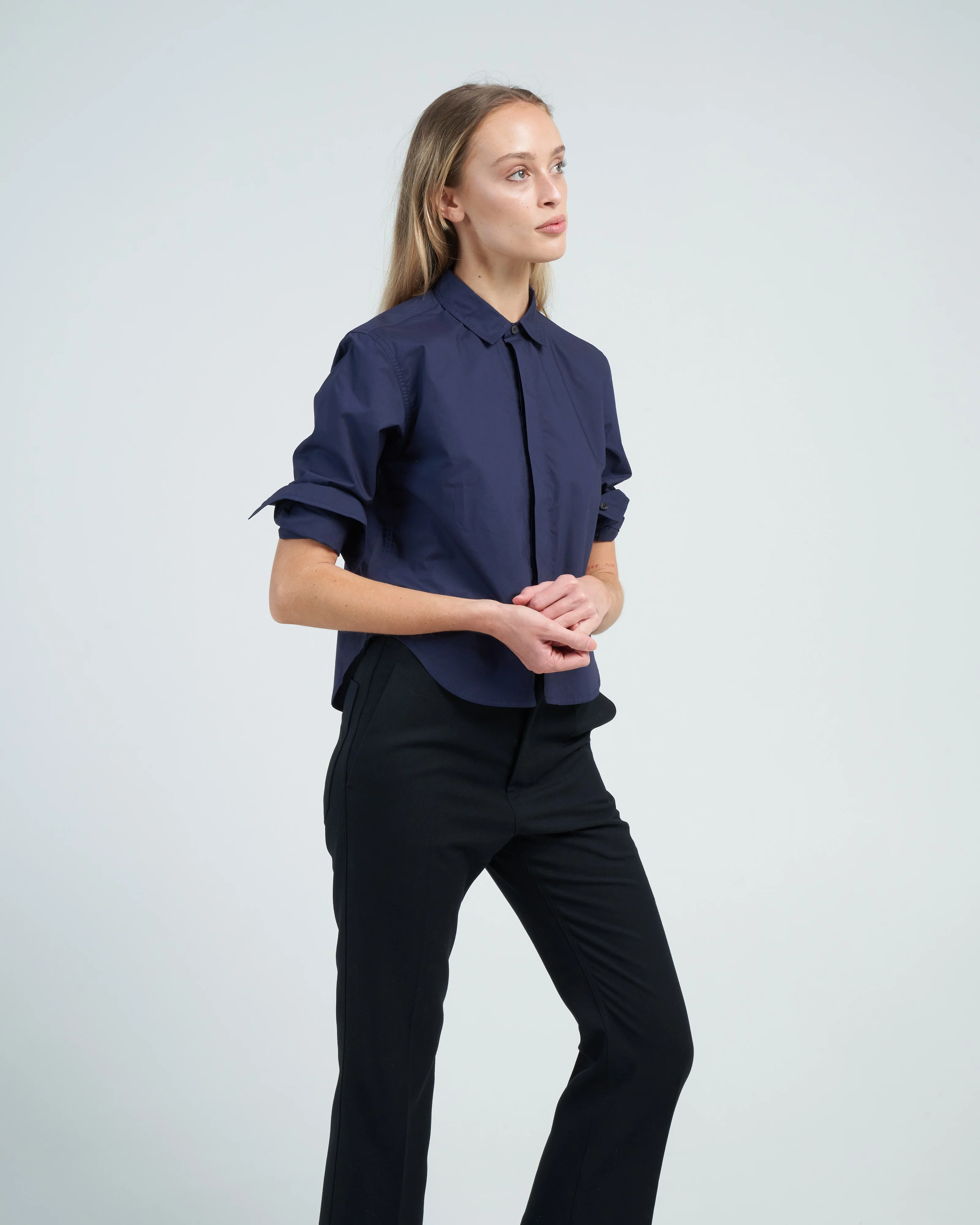 short shirt - navy - Image 3