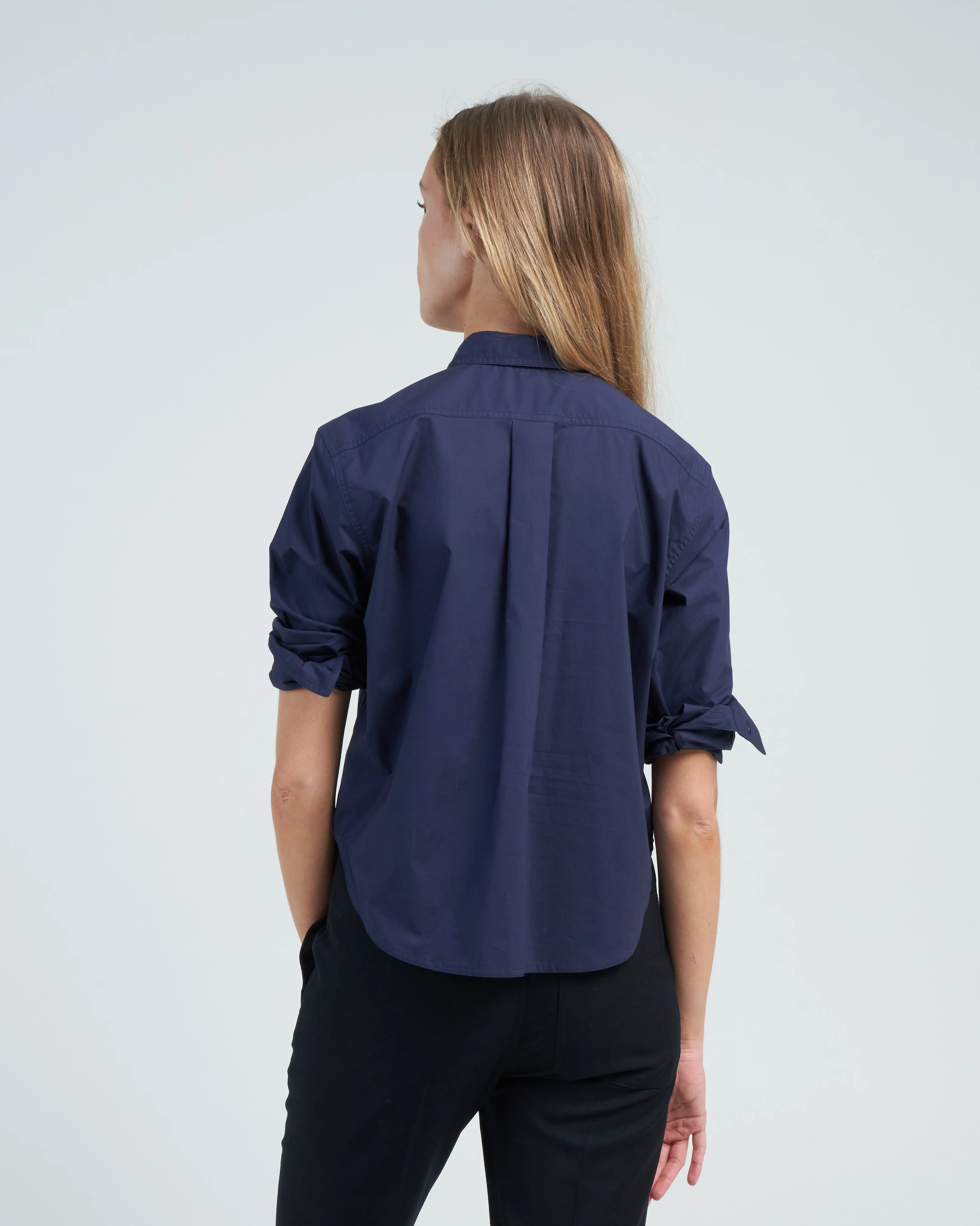 short shirt - navy - Image 4