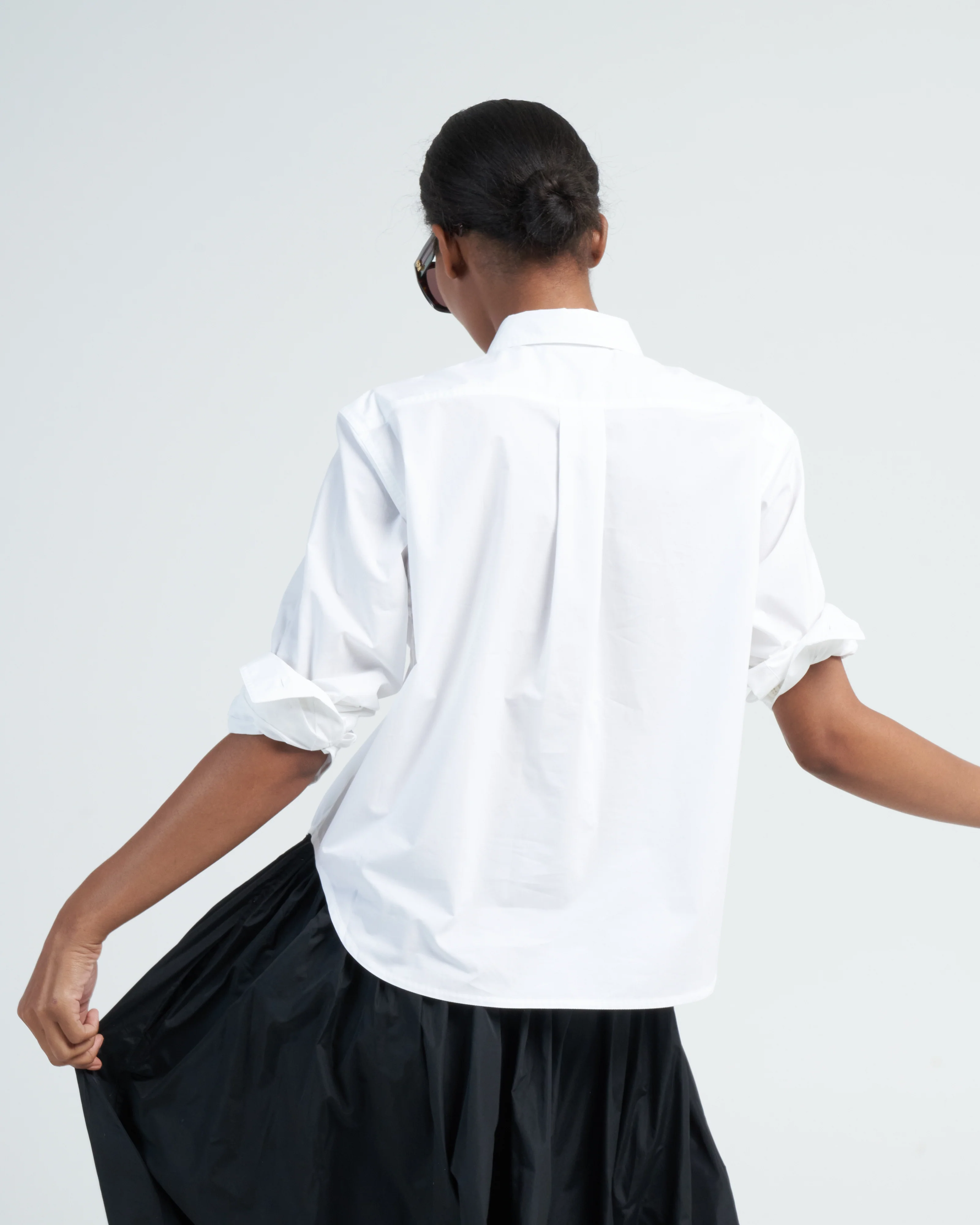 short shirt - white - Image 4