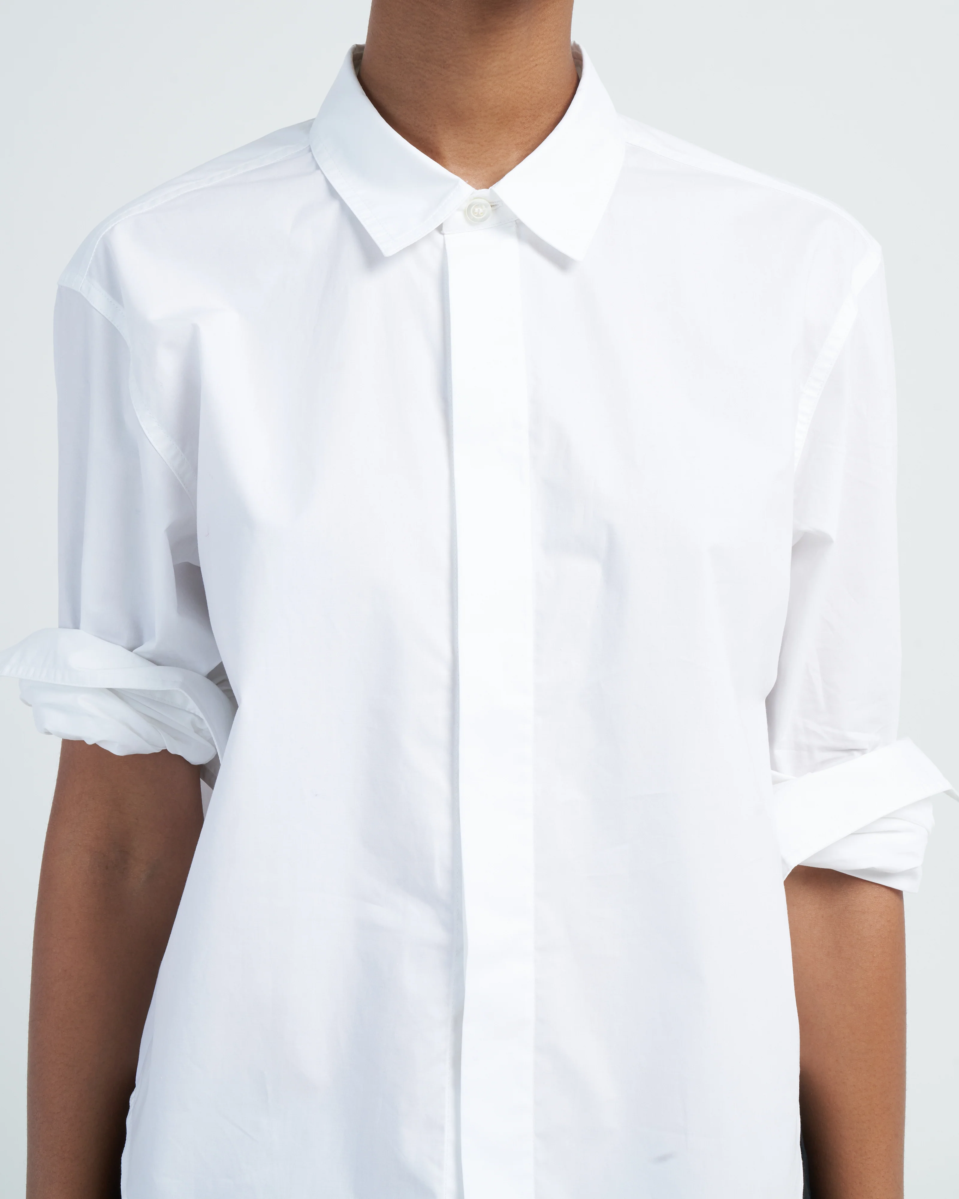 short shirt - white - Image 5
