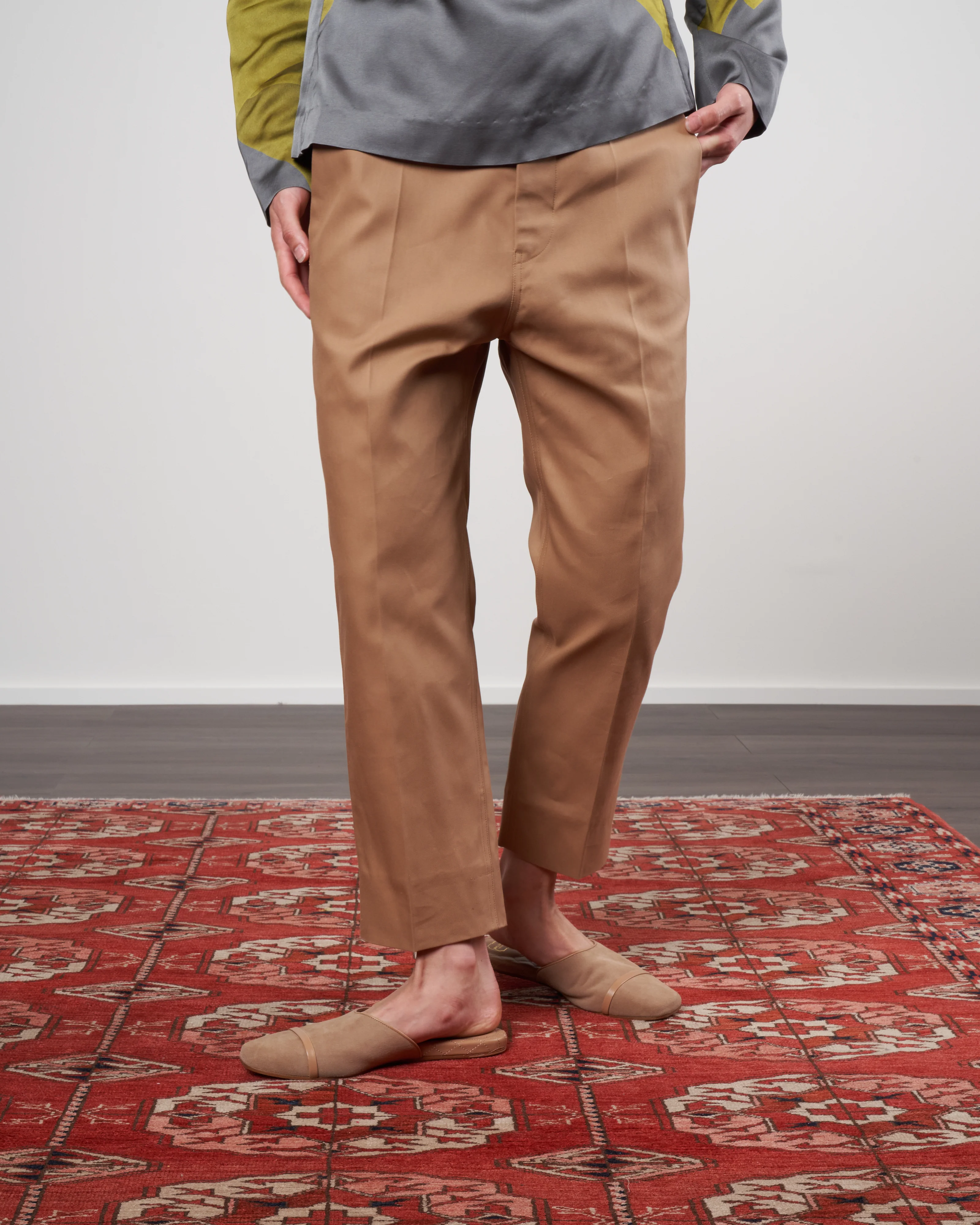 slim pant - biscotto - Image 4